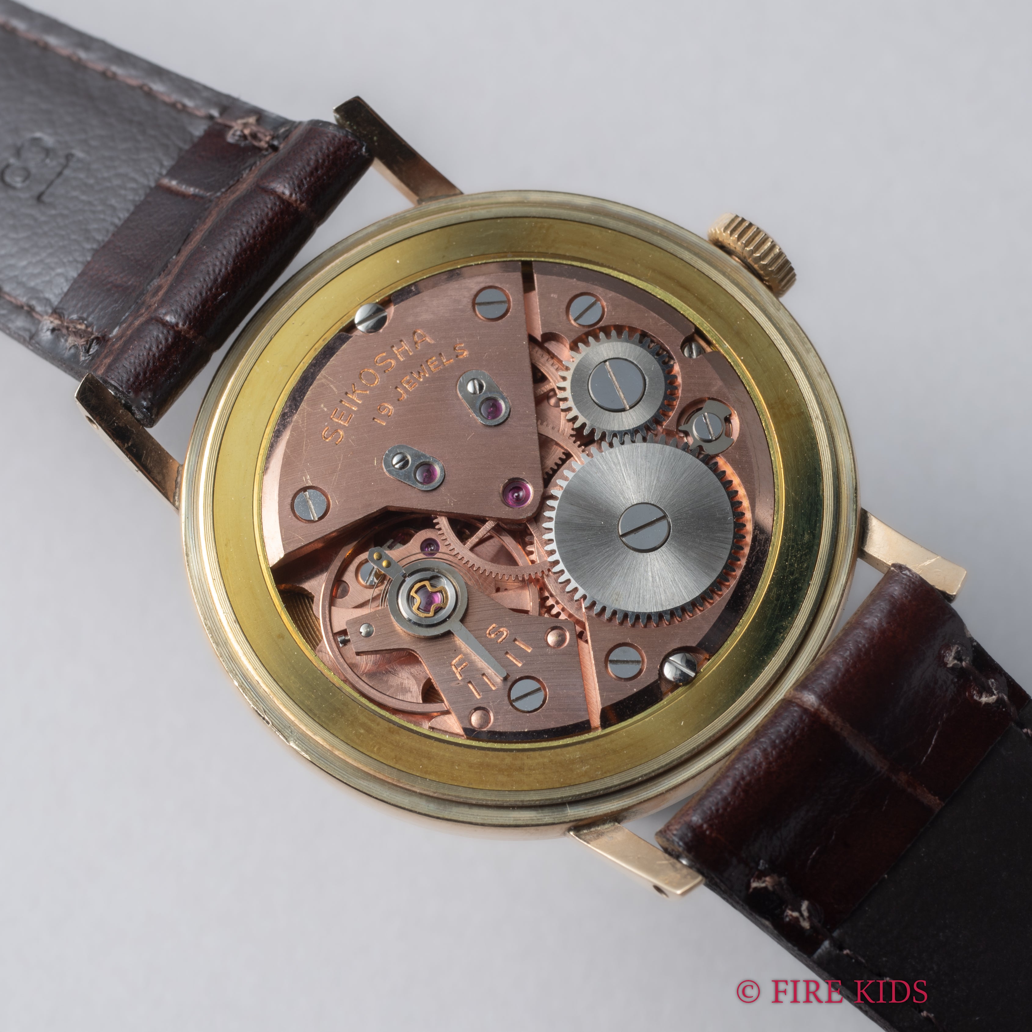 セイコー マーベル 1958年製 金張り 手巻き Ref.14029M 赤金ムーブ