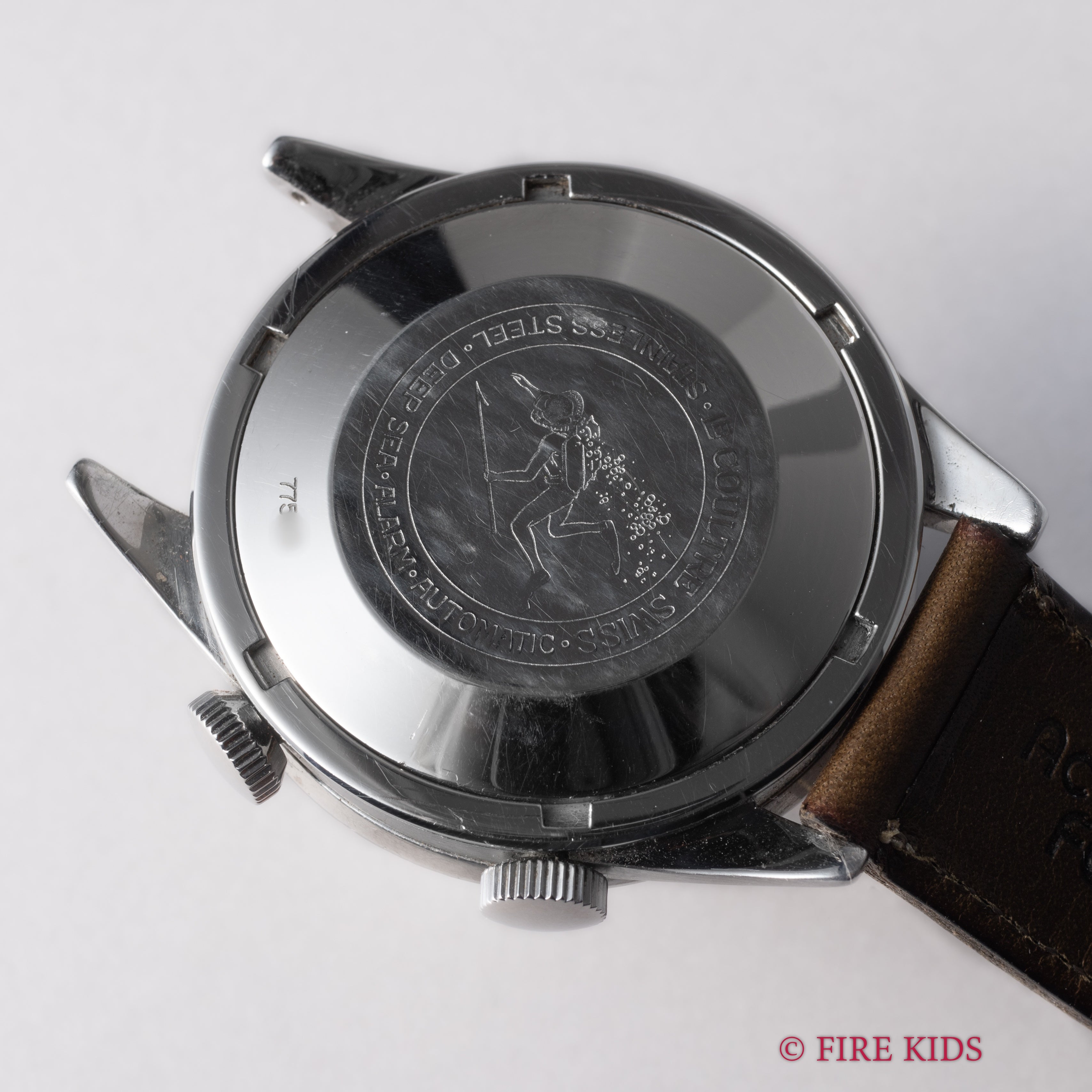 ルクルト ディープシーアラーム 1959年製 ジャガールクルトアーカイブ付き メモボックスダイバー 自動巻