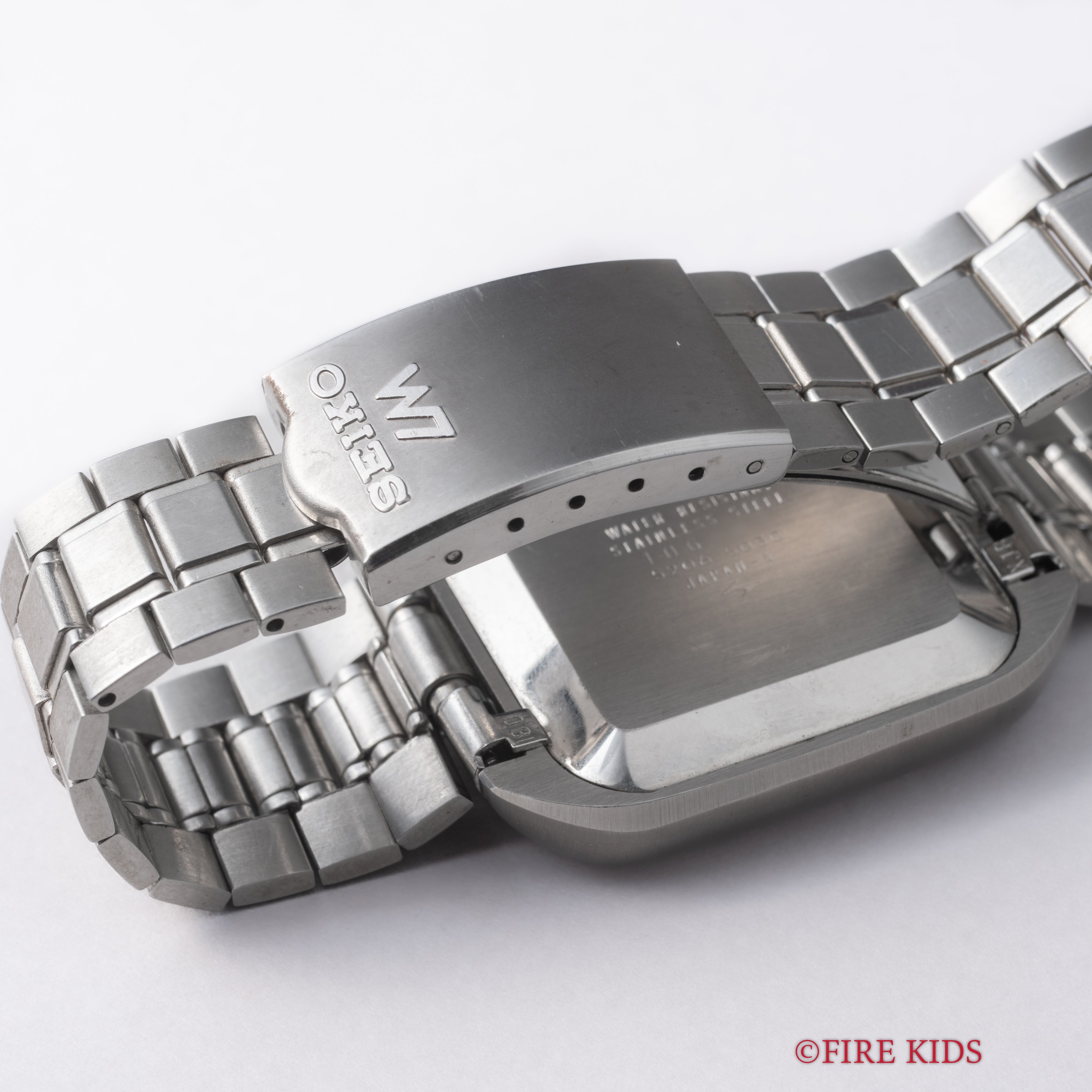 セイコー ロードマチックスペシャル 1971年製 スクエアケース パープルダイアル Ref.5206-5030 純正ブレス付き