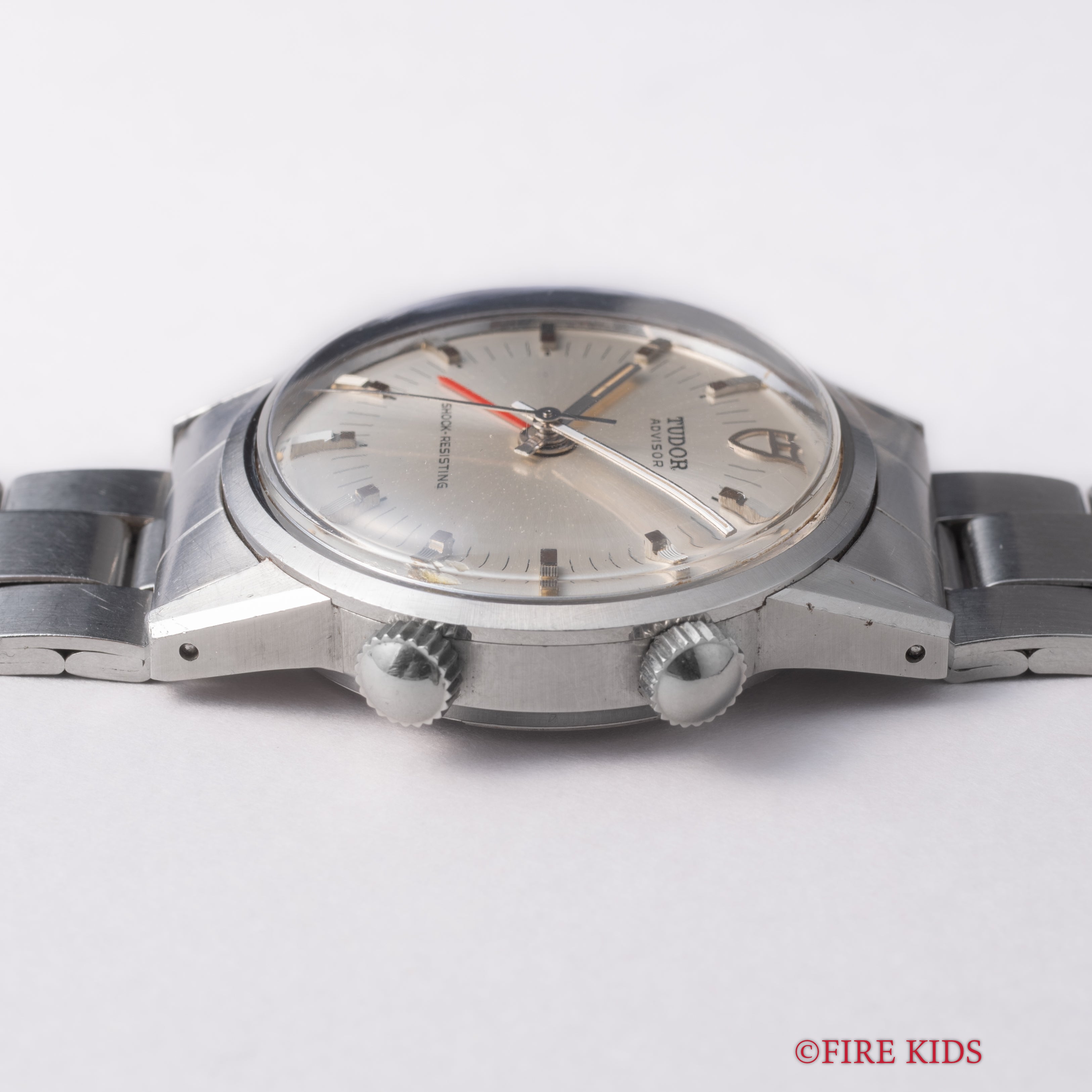 チューダー アドバイザー 1982年製 アラームウォッチ Ref.10050 手巻き ロレックスブレス