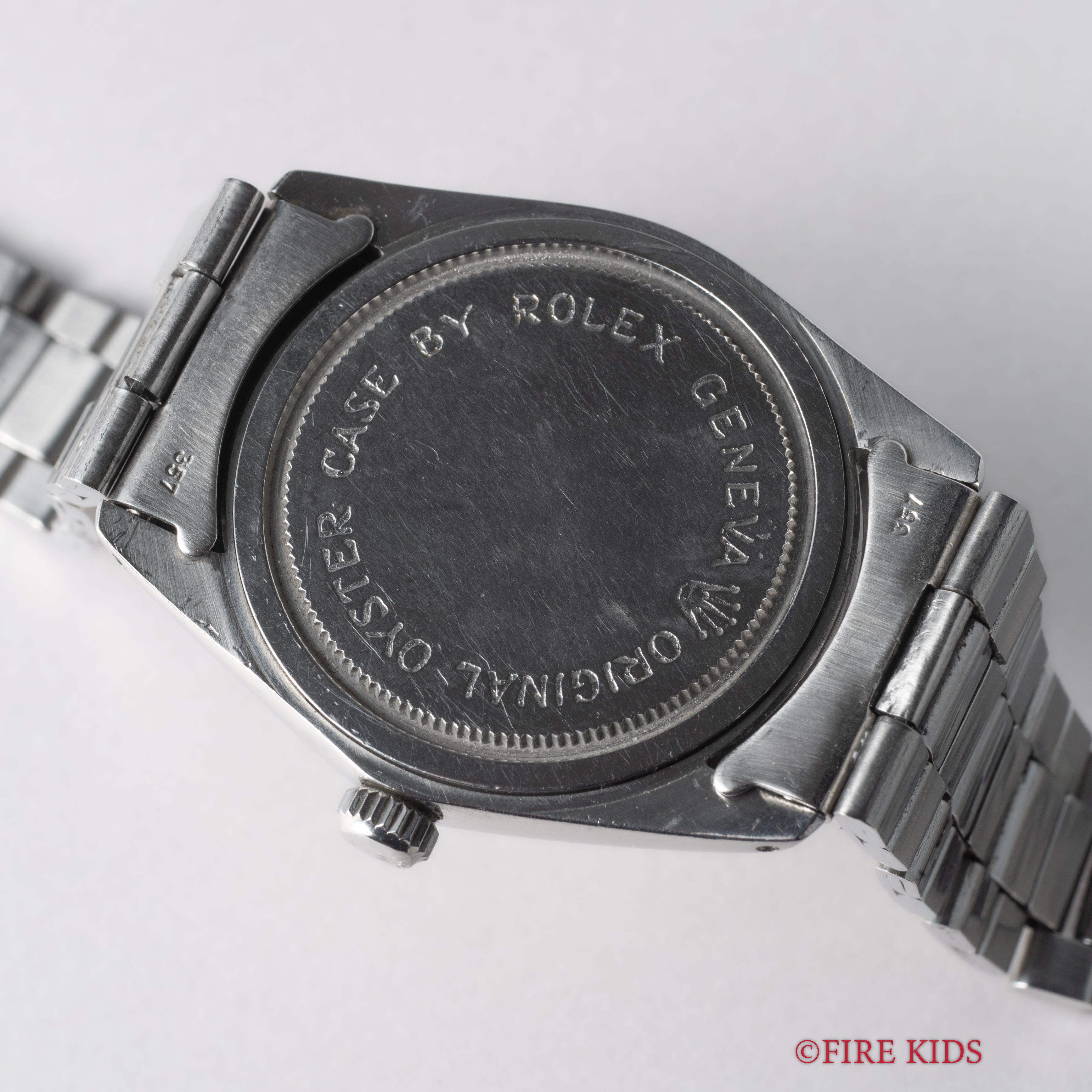 チューダー デカバラ オイスターデイト 1965年製 Ref.7962 シルバーダイヤル 純正巻きブレス付き