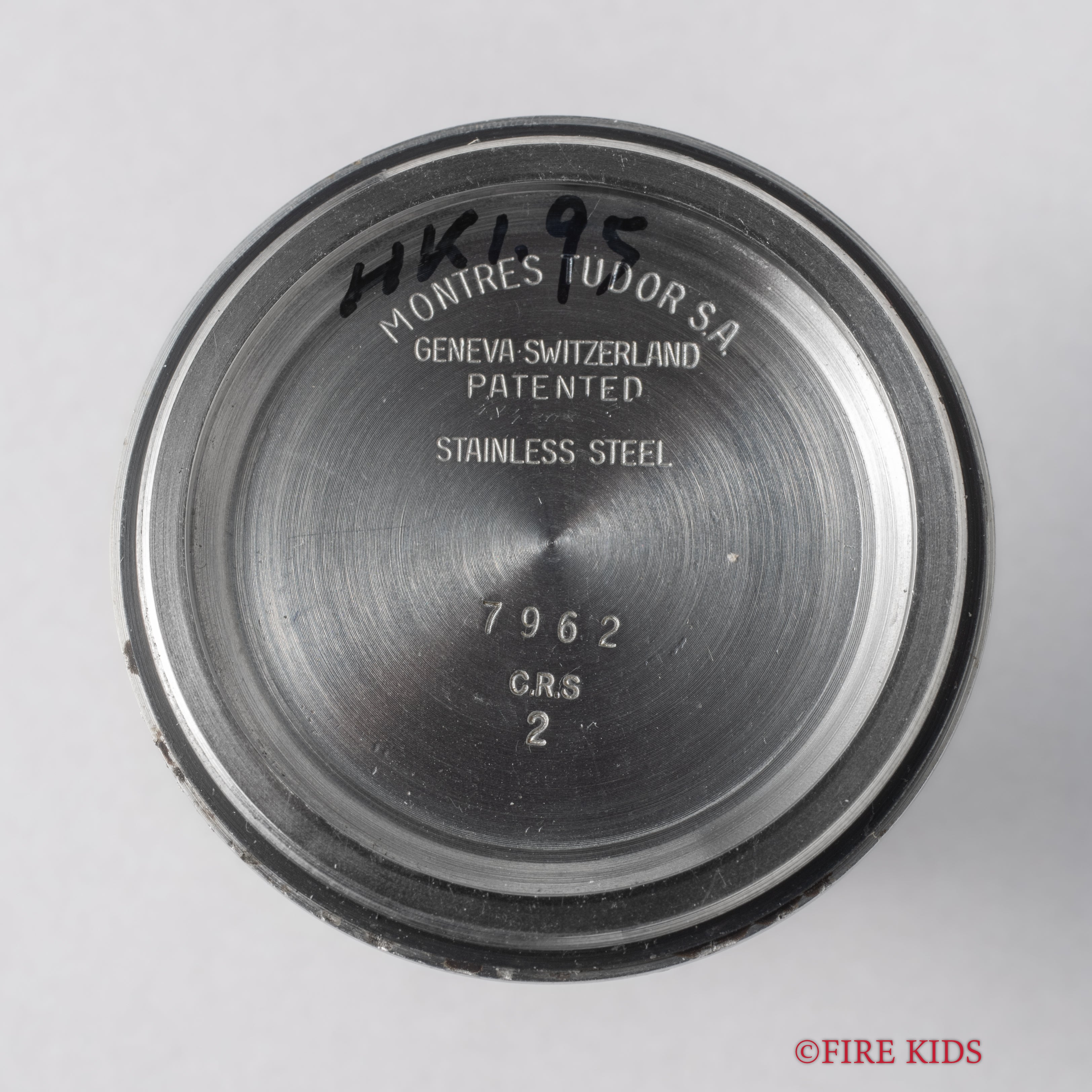 チューダー デカバラ オイスターデイト 1965年製 Ref.7962 シルバーダイヤル 純正巻きブレス付き