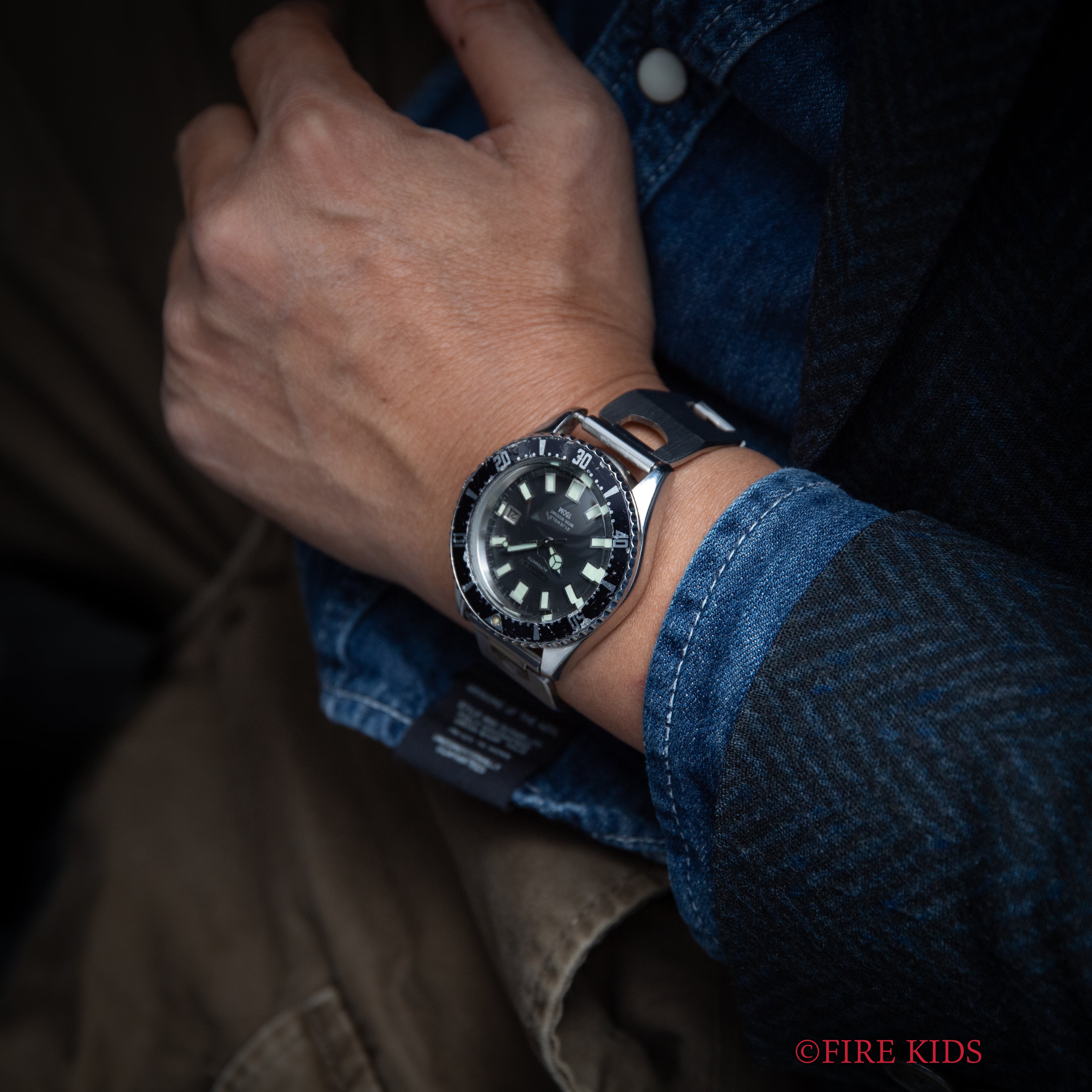 シチズン チャレンジダイバー 150M 1978年製 オートマチック 社外ブレス付き