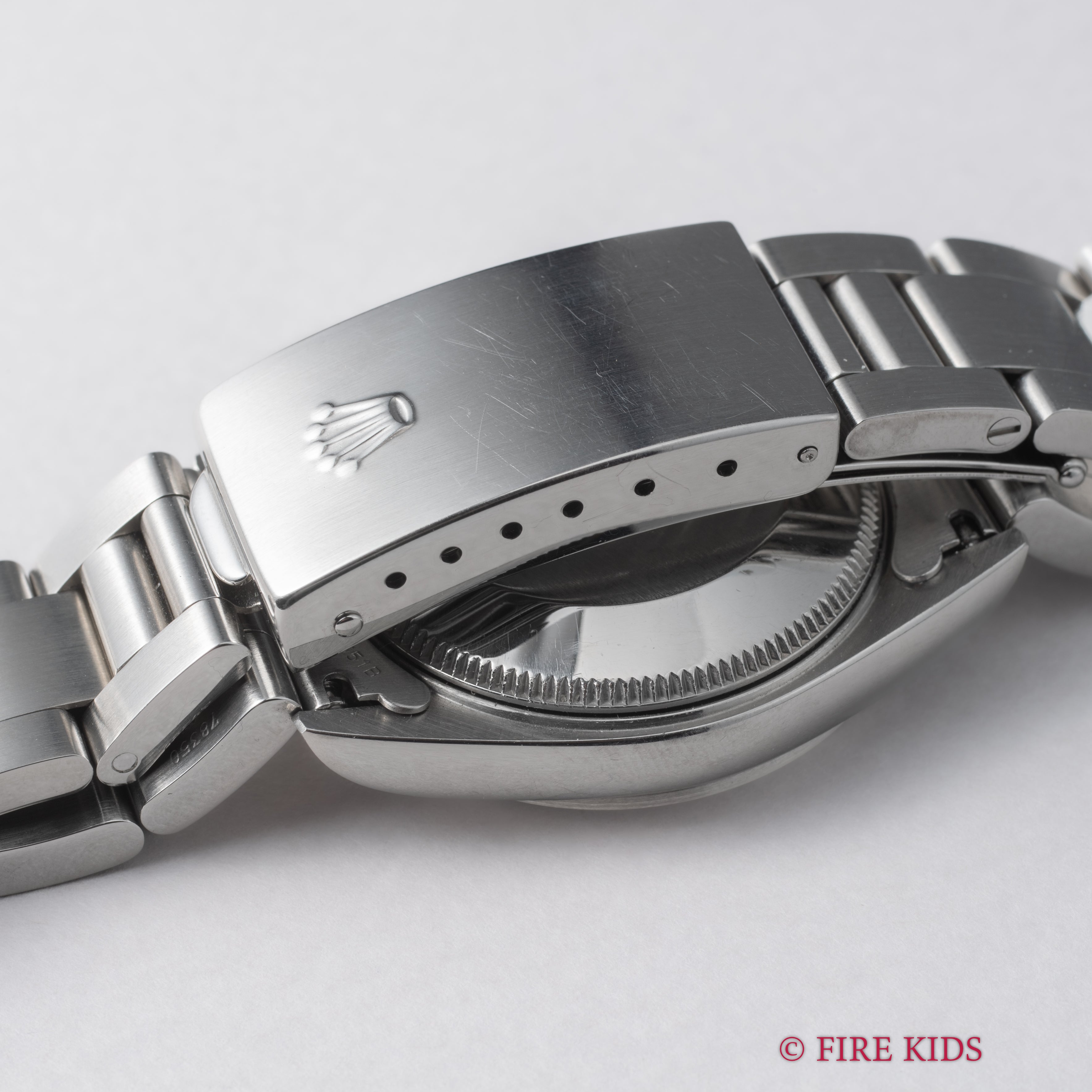 ロレックス 2001年製 オイスターパーペチュアル ボーイズ EX-Ⅰダイヤル Ref.77080 オイスターブレス 箱付