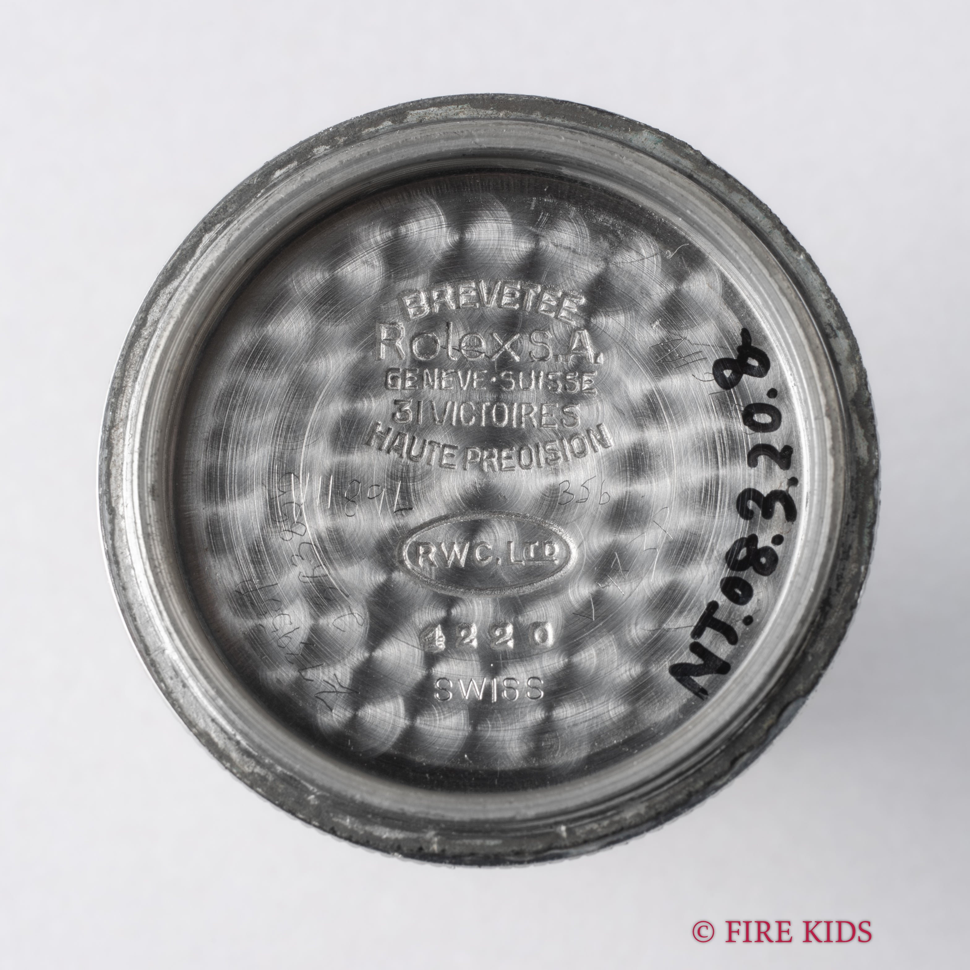 ロレックス スピードキング 1947年製 Ref.4220 全アラビアダイヤル