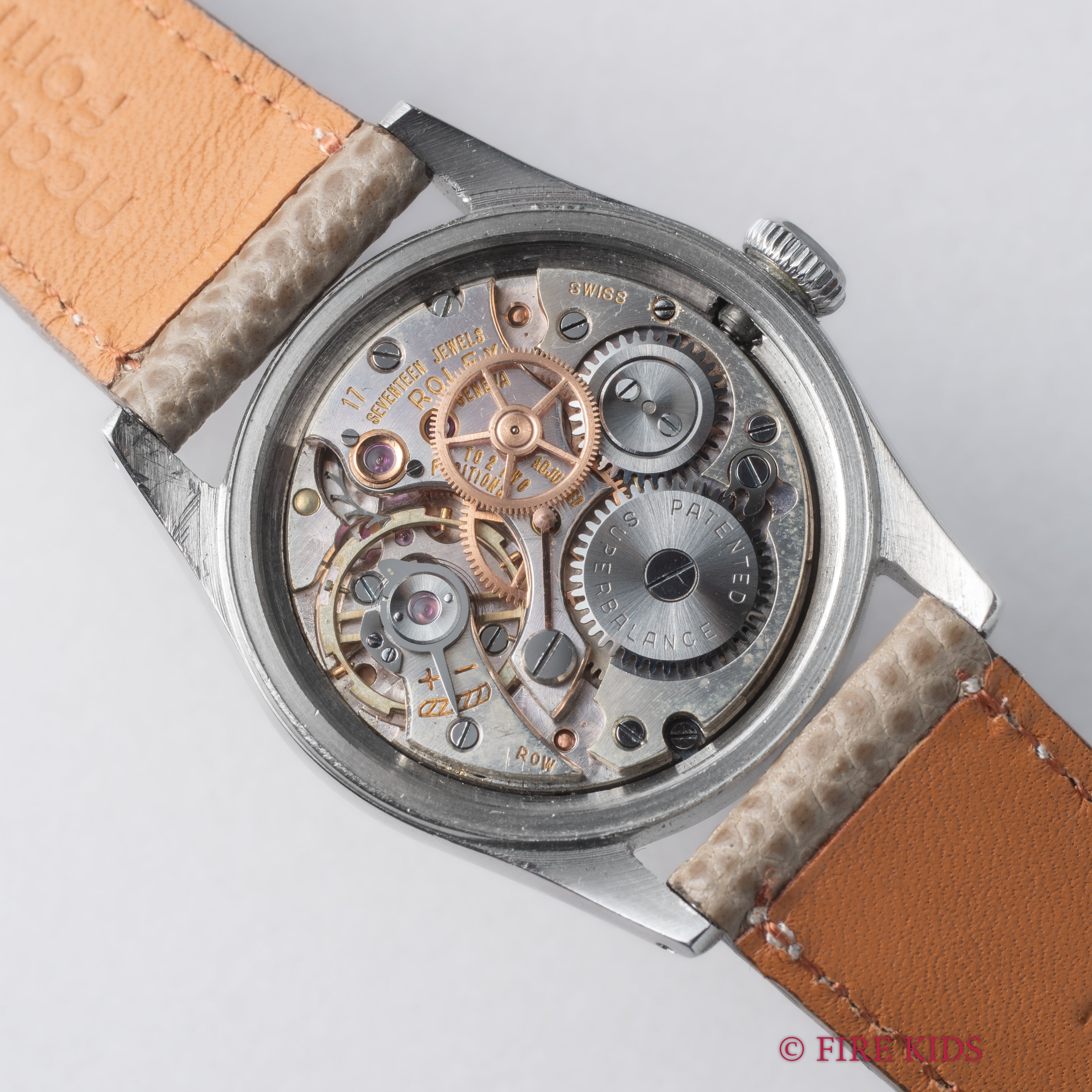 ロレックス スピードキング 1947年製 Ref.4220 全アラビアダイヤル