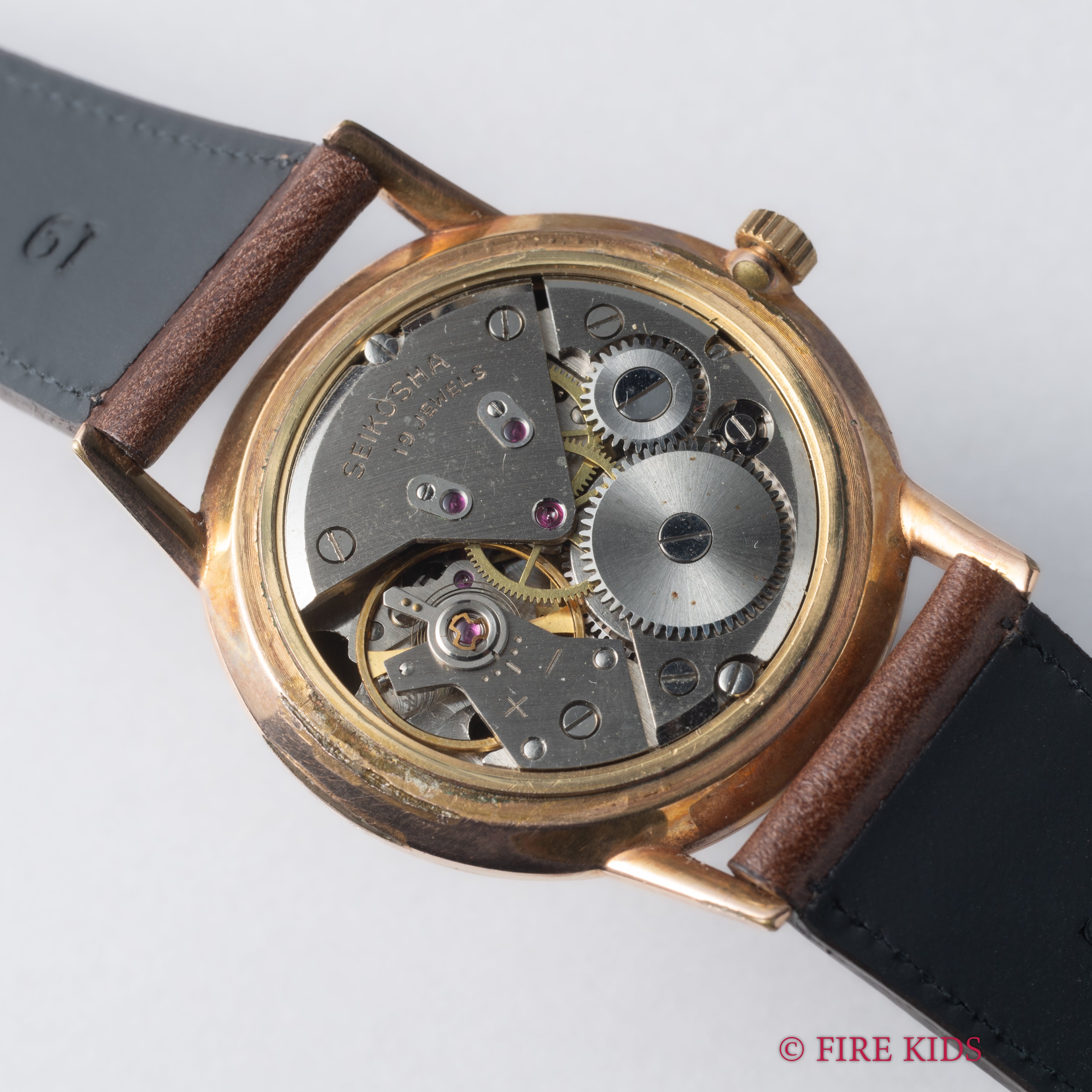 セイコー マーベル ミステリアスダイヤル 1959年製 Ref.J14022 19石手巻 オリジナルベルト尾錠付