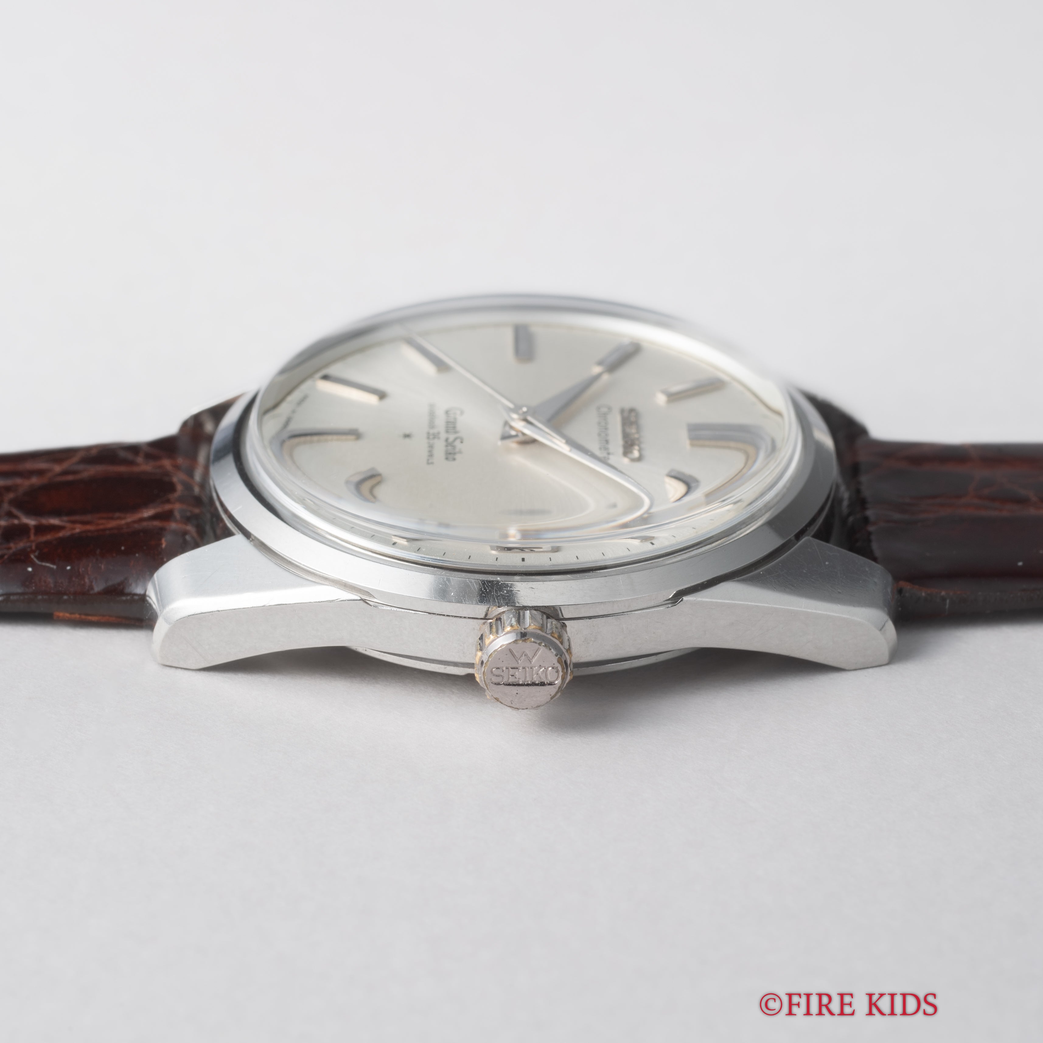 グランドセイコー セルフデーター 1965年製 Ref.43999 GS2nd 初期 ライオンメダル 純正GS尾錠