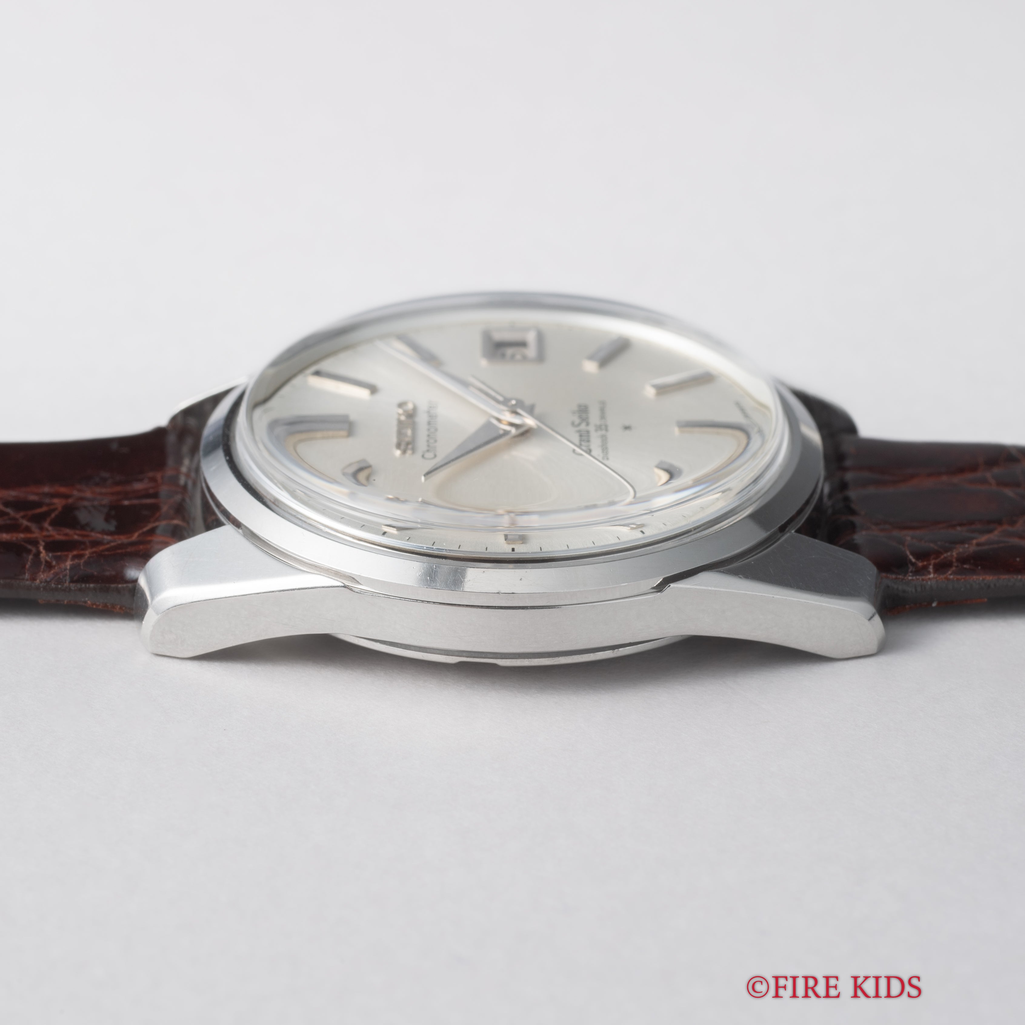 グランドセイコー セルフデーター 1965年製 Ref.43999 GS2nd 初期 ライオンメダル 純正GS尾錠