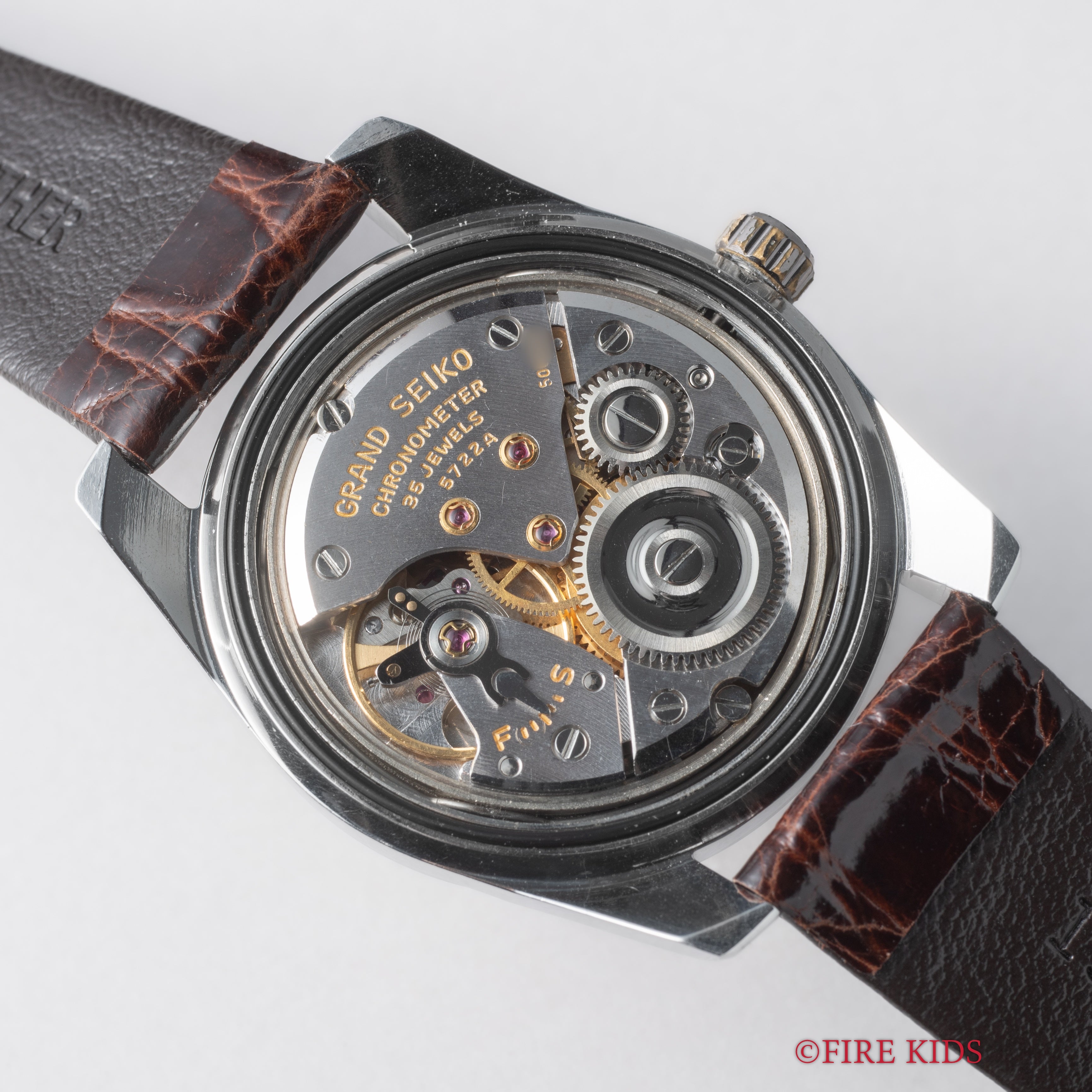 グランドセイコー セルフデーター 1965年製 Ref.43999 GS2nd 初期 ライオンメダル 純正GS尾錠