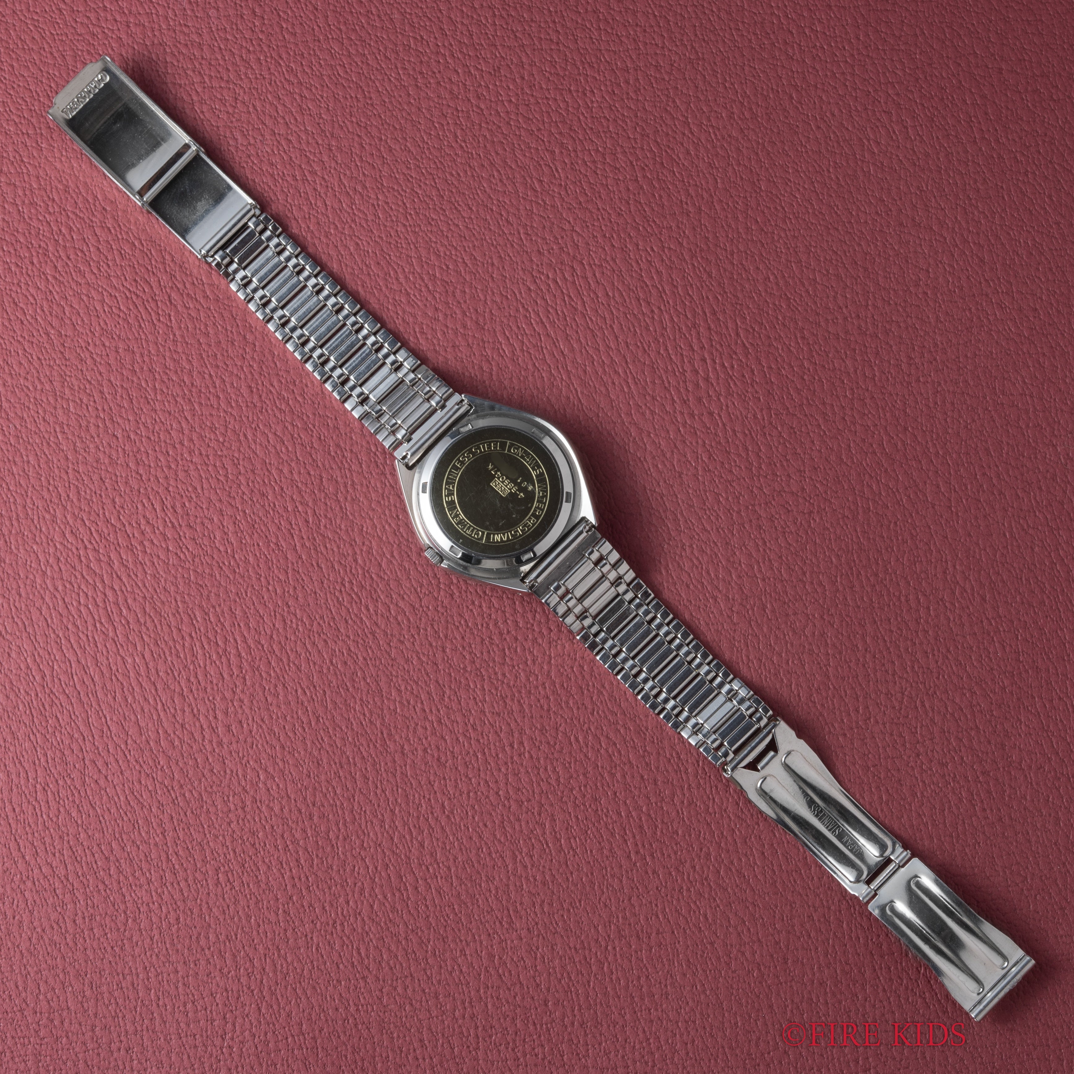 シチズン アドレックス 1975年製 タグ、取扱説明書付き 自動巻き 純正ブレス