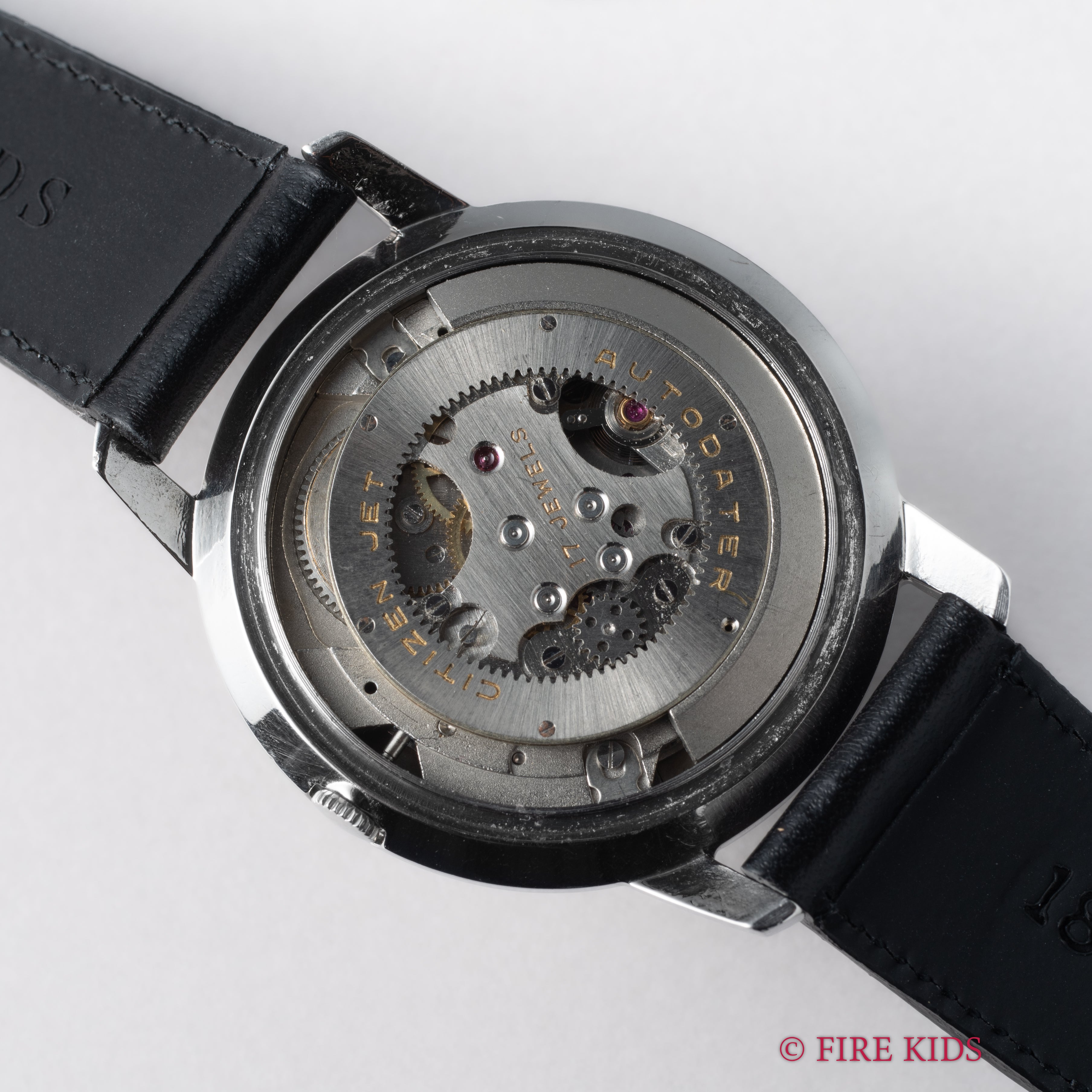 シチズン ジェット オートデーター ルーキー 1963年製 ジェットローター自動巻 シルバーダイヤル