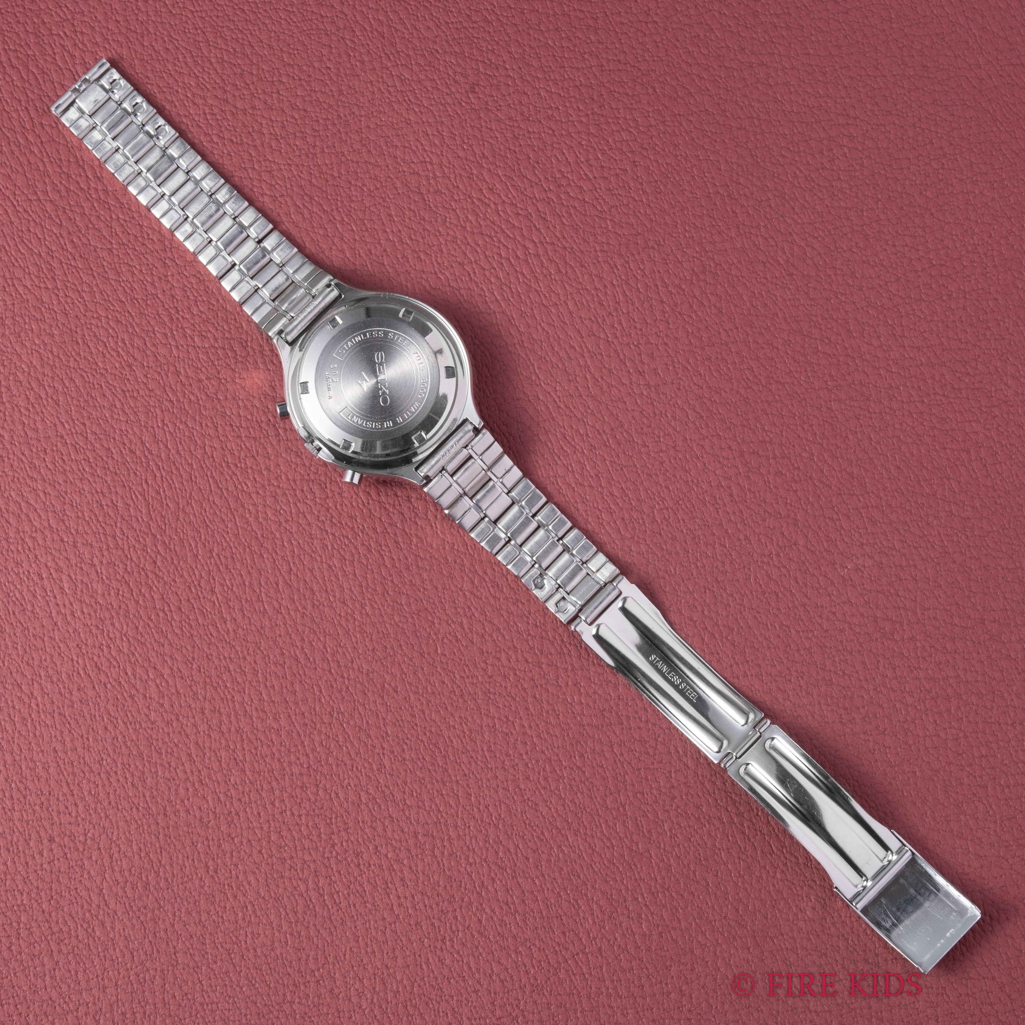 セイコー 5スポーツ スピードタイマー 自動巻き 7015-8000 1973年製 純正ブレス付き