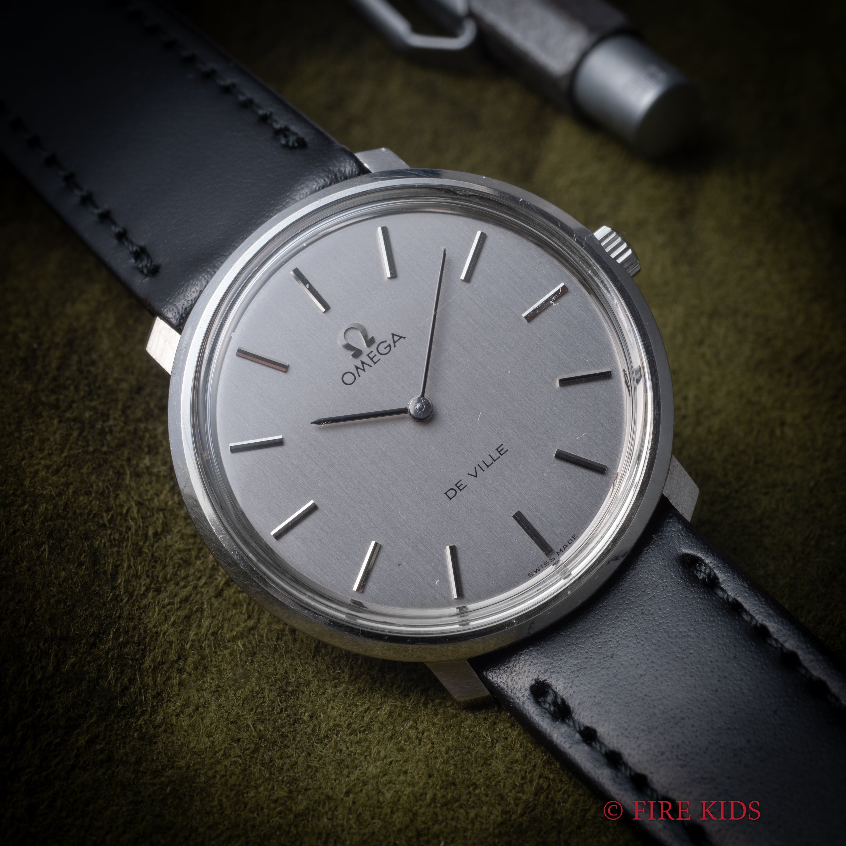 オメガ デ・ヴィル 1973年製 シルバーダイヤル 手巻き Ref.115.0001 Cal.625