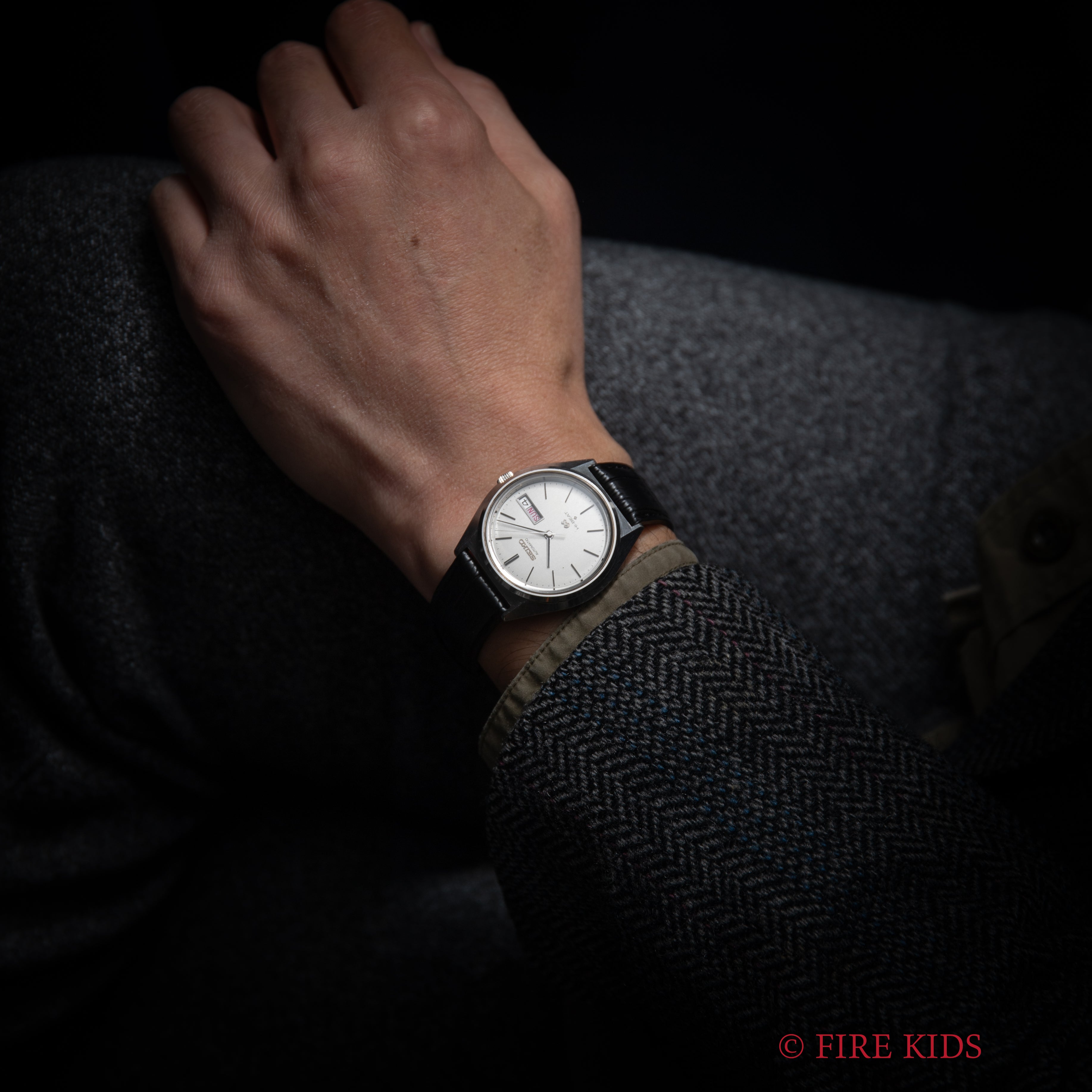 グランドセイコー 1973年製 Ref.5646-7011 56GS デイデイト ハイビート自動巻き シルバー ダイヤル