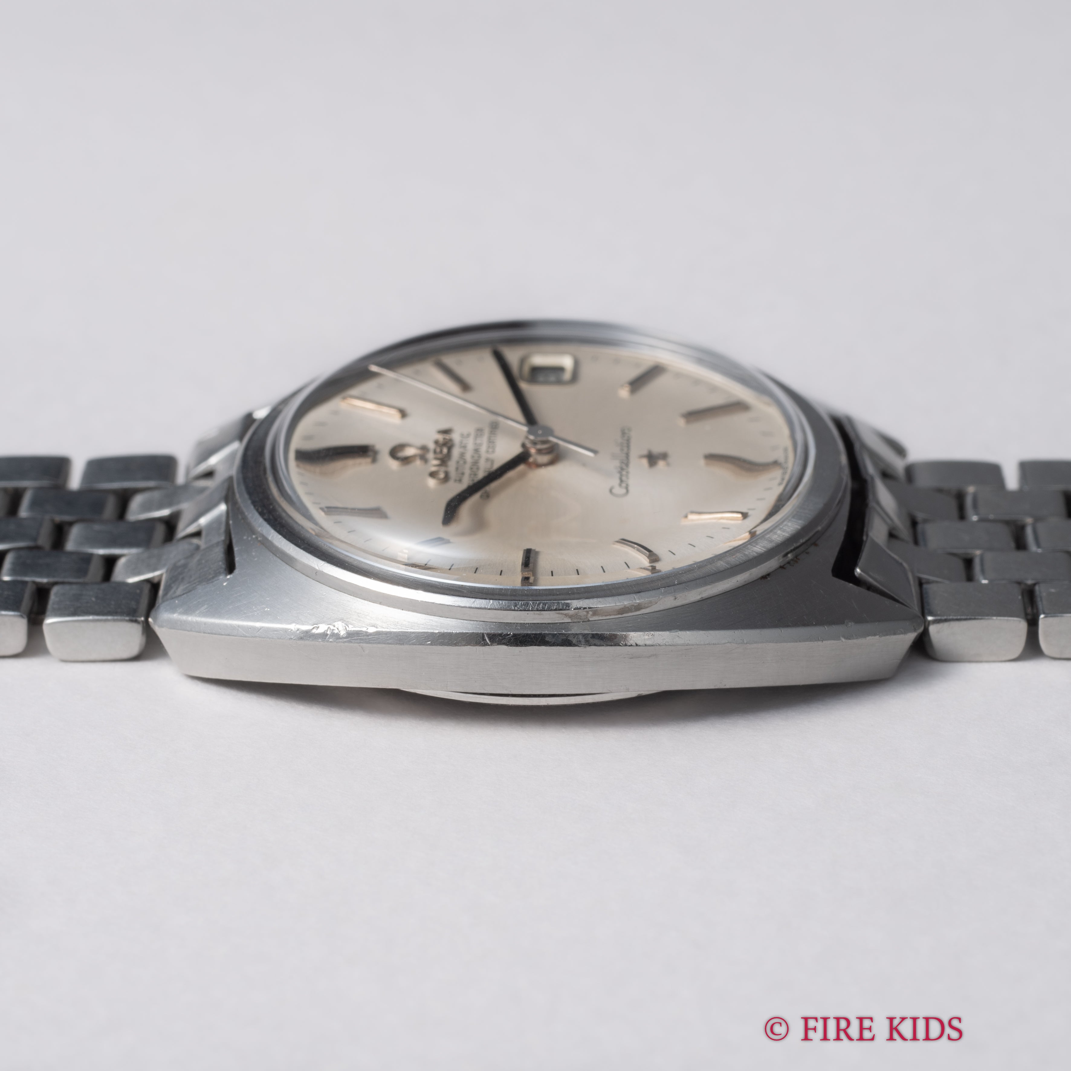 オメガ コンステレーション ジェンタデザイン前期型 1968年製 Ref.168.017自動巻クロノメーター 純正ブレス