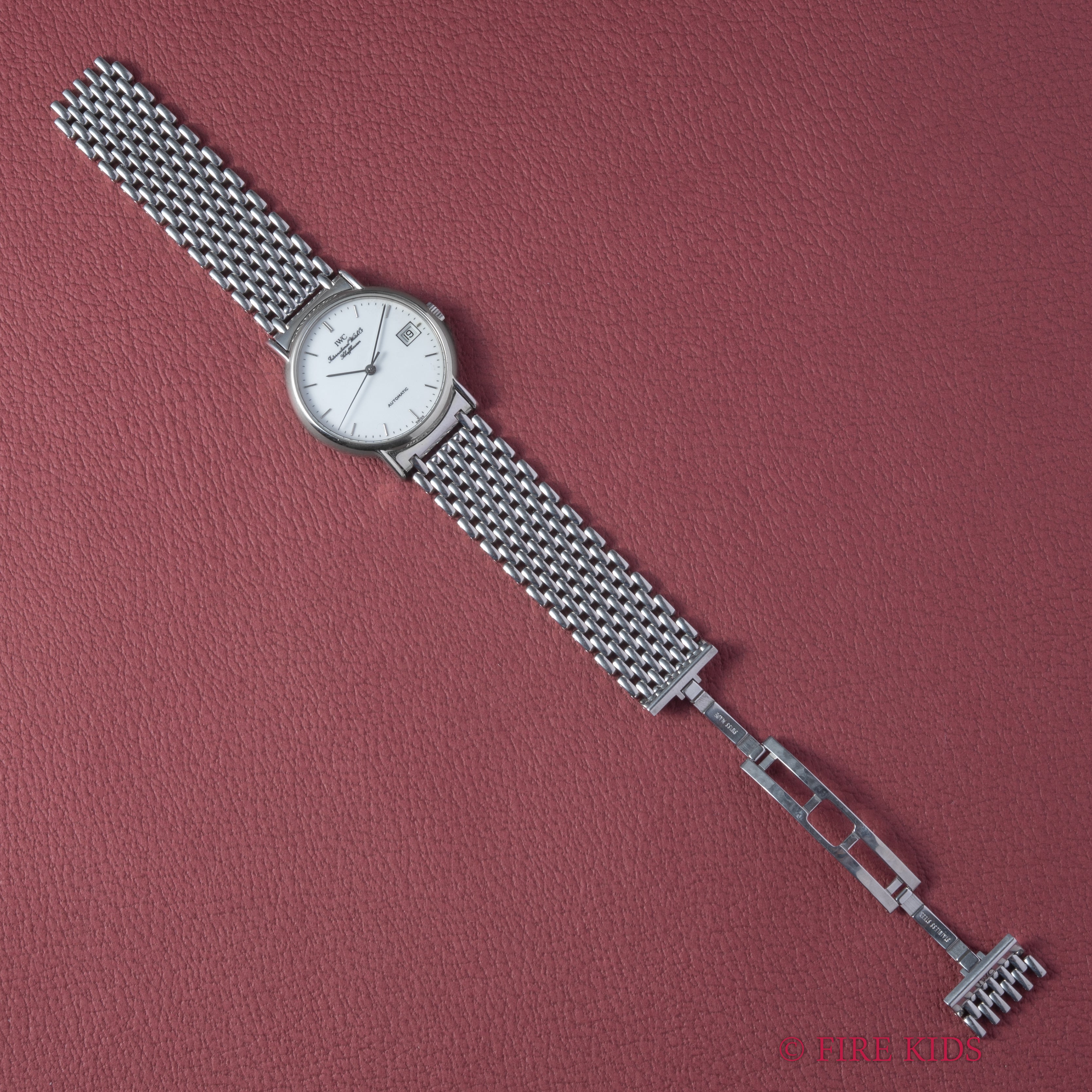 IWC ポートフィノ ノンデイト 1991年製 ホワイトダイヤル Ref.3513 自動巻 純正ブレス