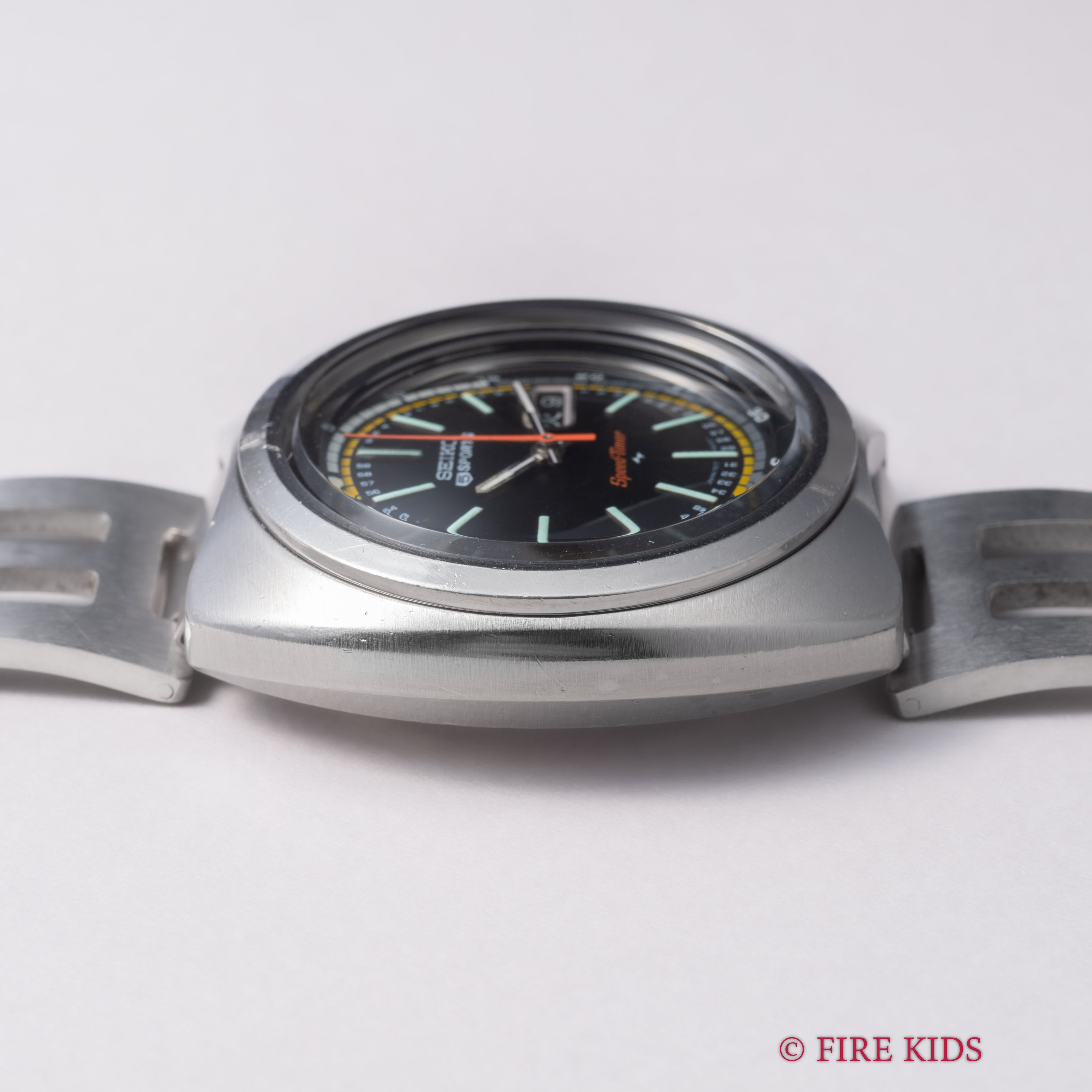 セイコー 5スポーツスピードタイマー 1971年製 Ref.7017‐6040 インナー回転ベゼル 自動巻クロノグラフ