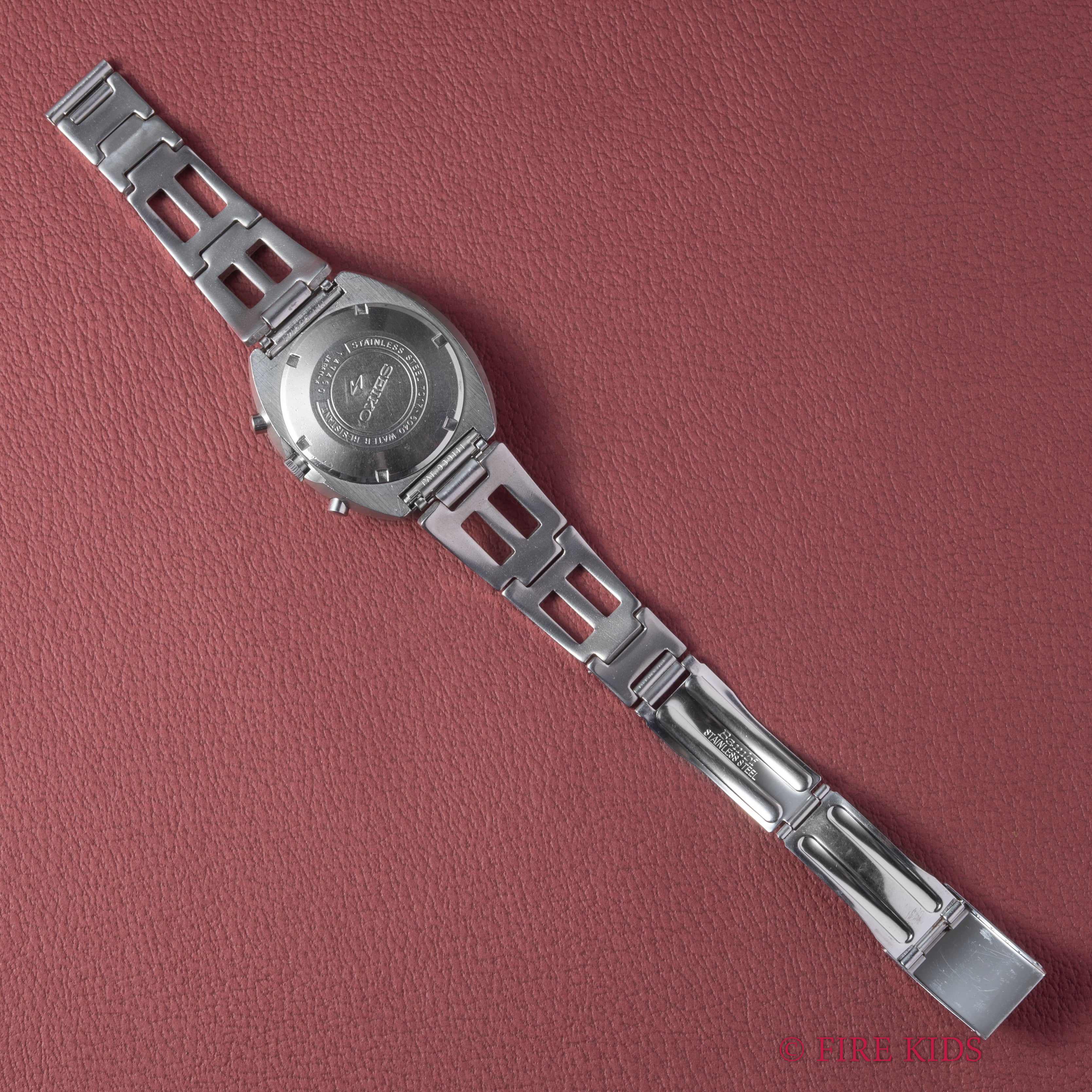 セイコー 5スポーツスピードタイマー 1971年製 Ref.7017‐6040 インナー回転ベゼル 自動巻クロノグラフ