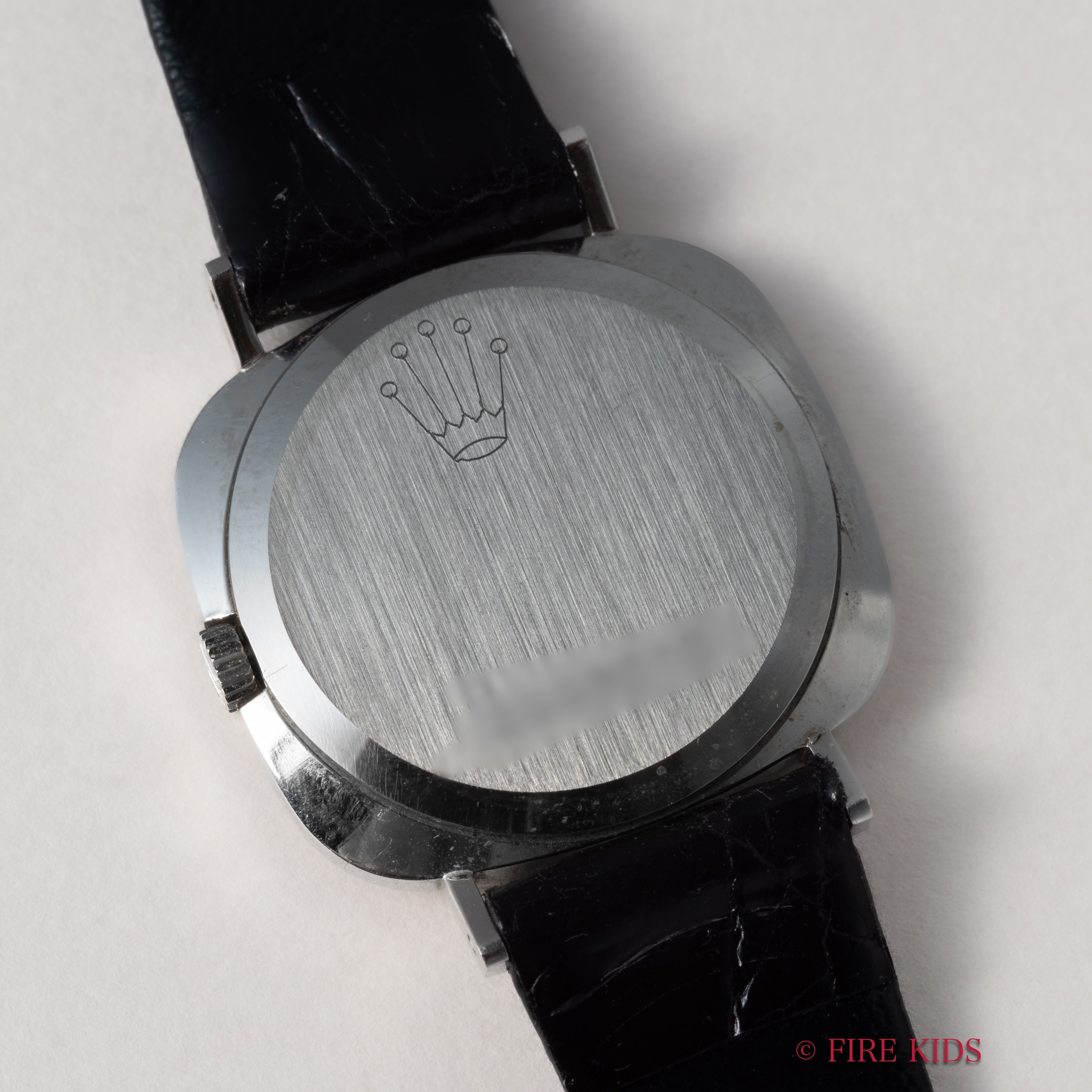 ロレックス レディース チェリーニ 18金無垢ホワイトゴールド 1970年製(昭和45年製) 純正王冠尾錠付き美品