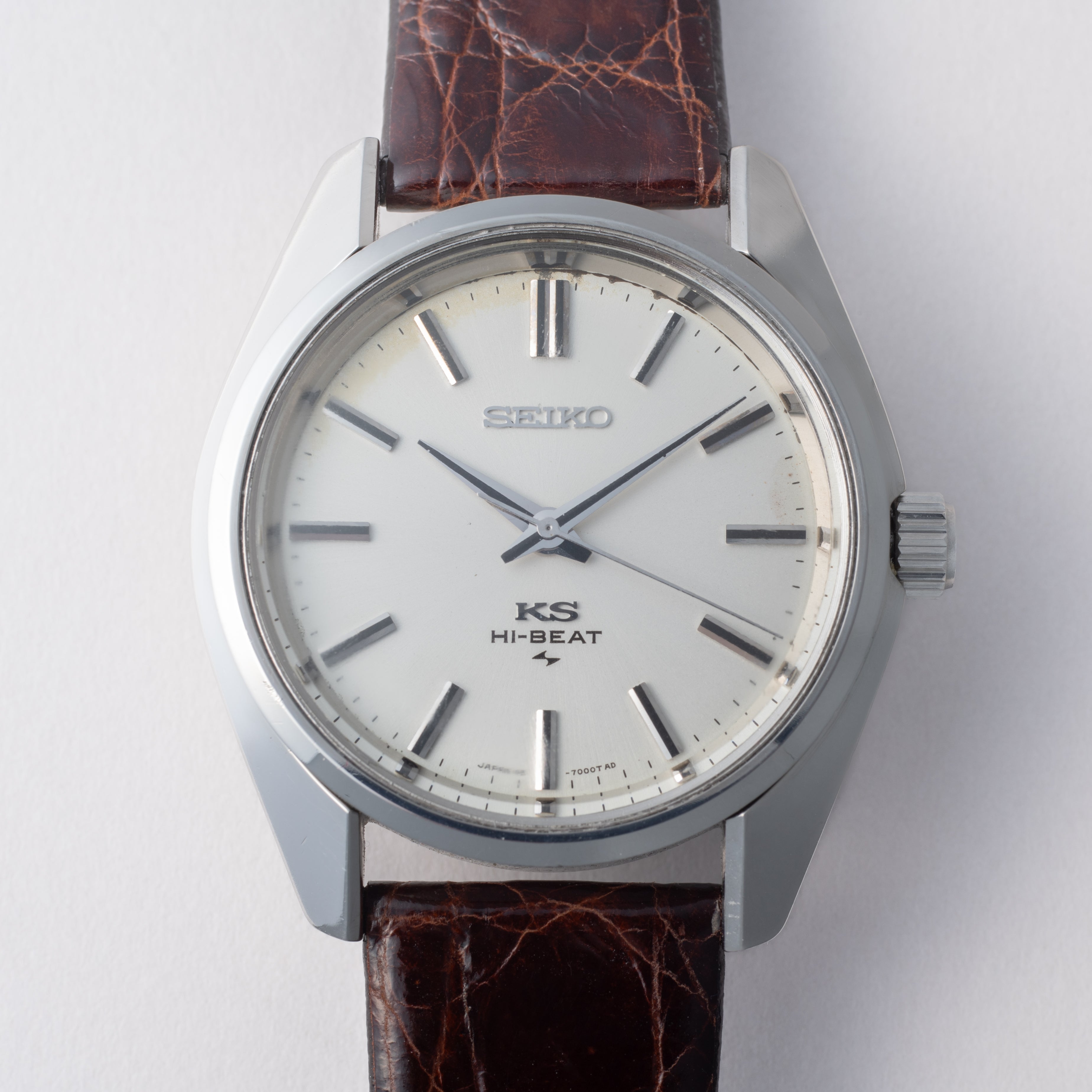 キングセイコー 1970年製/昭和45年製 ノンデイト Ref.45-7001 45KS KS尾錠付き