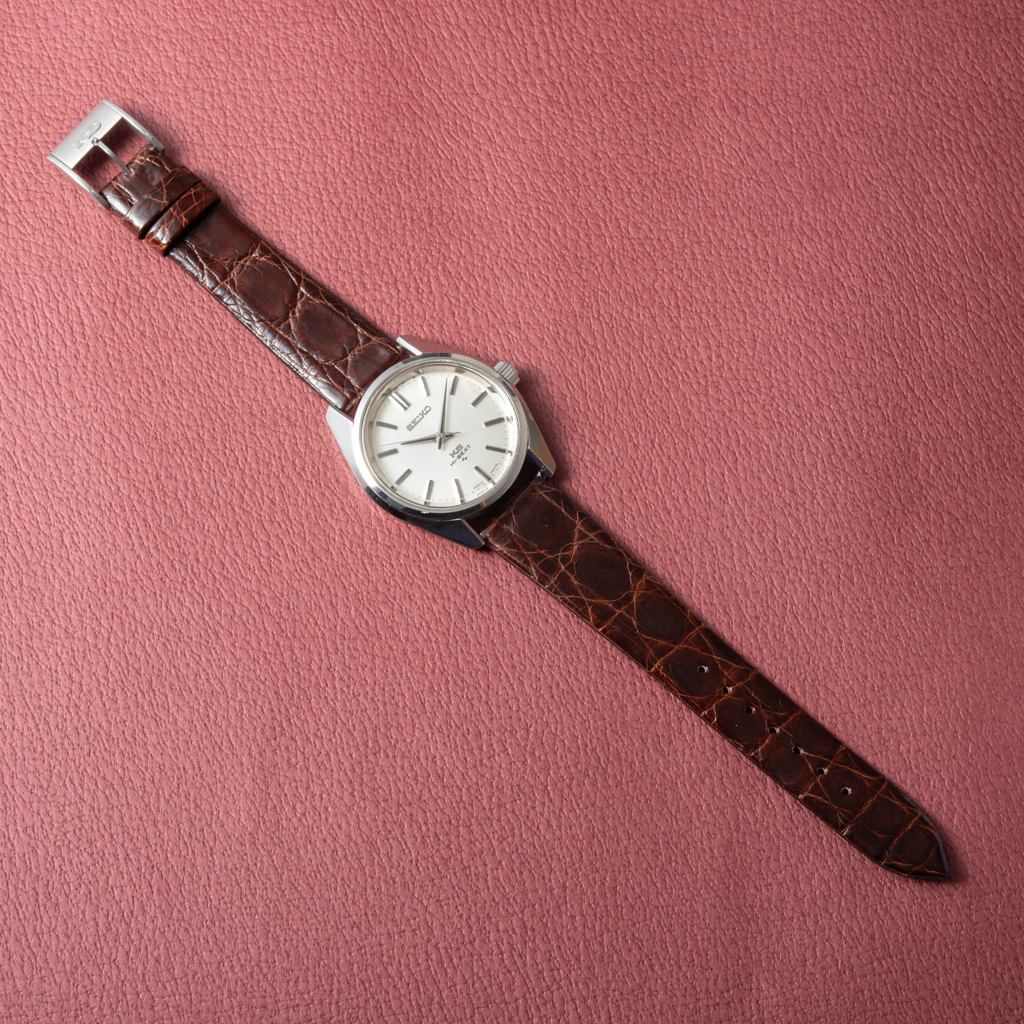 キングセイコー 1970年製/昭和45年製 ノンデイト Ref.45-7001 45KS KS尾錠付き