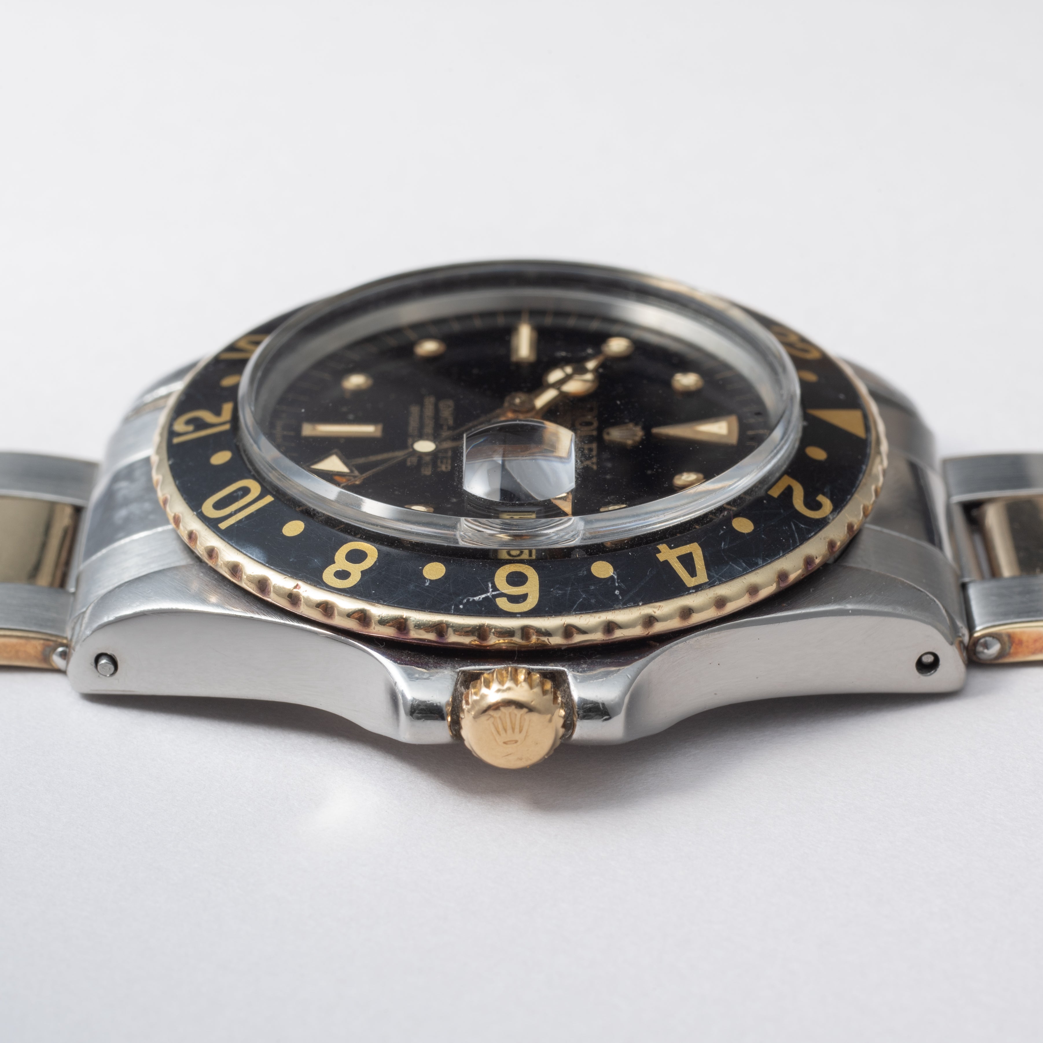 ロレックス 黒ツボ 1978年製 GMTマスター Ref.1675 3連オイスターブレス