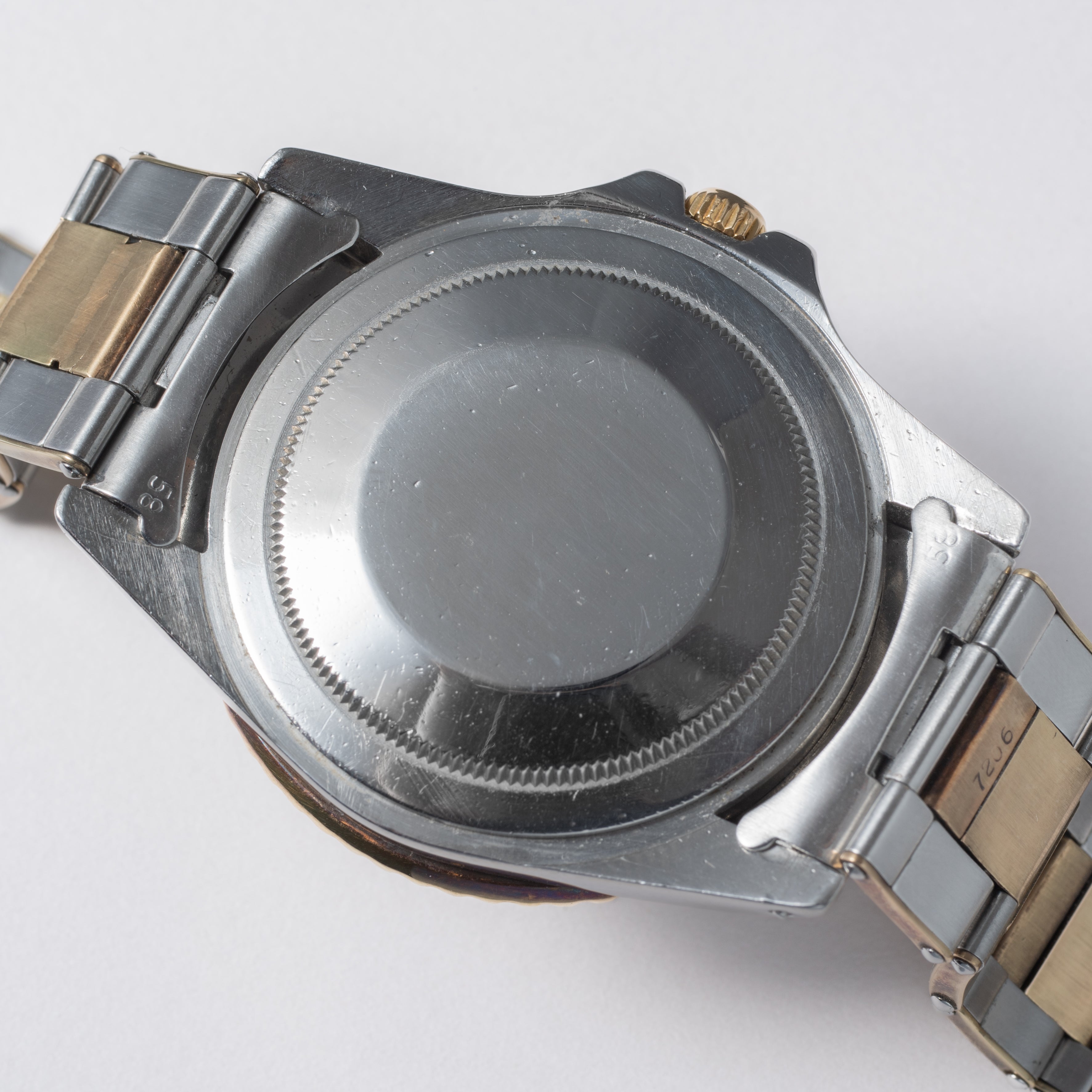 ロレックス 黒ツボ 1978年製 GMTマスター Ref.1675 3連オイスターブレス