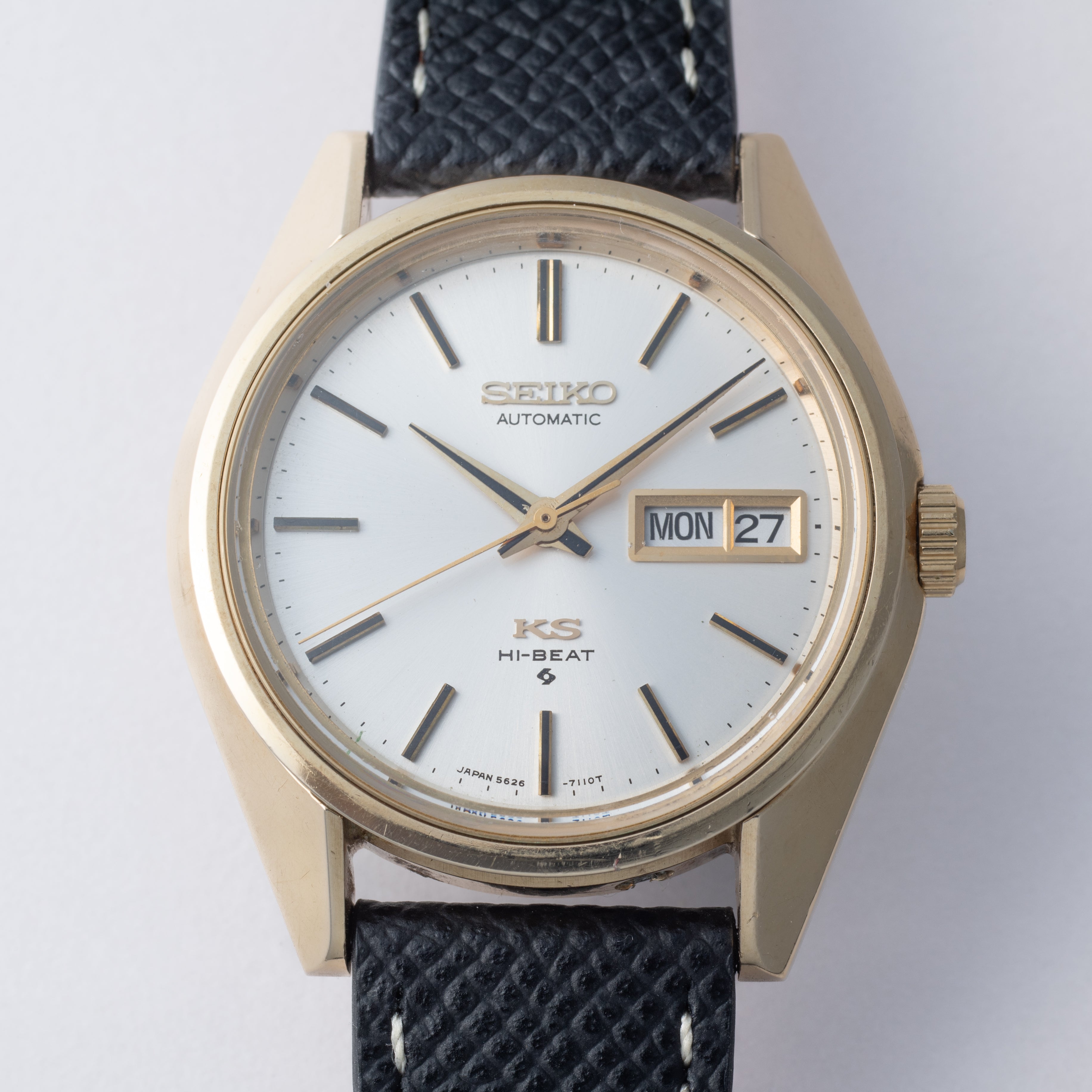 キングセイコー 1972年製 CAPゴールド 56KS Ref.5626-7110 デイデイト 純正尾錠付き