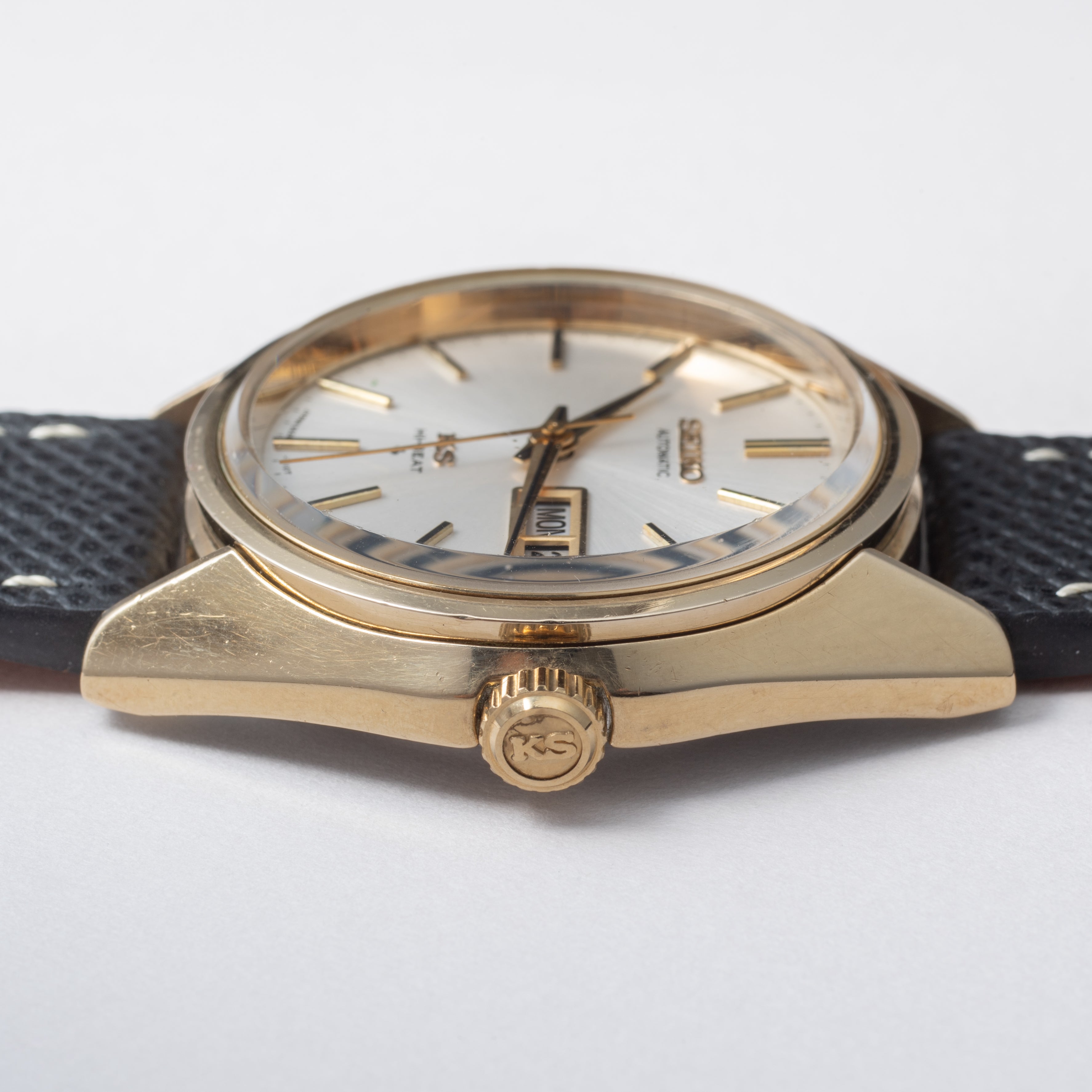 キングセイコー 1972年製 CAPゴールド 56KS Ref.5626-7110 デイデイト 純正尾錠付き