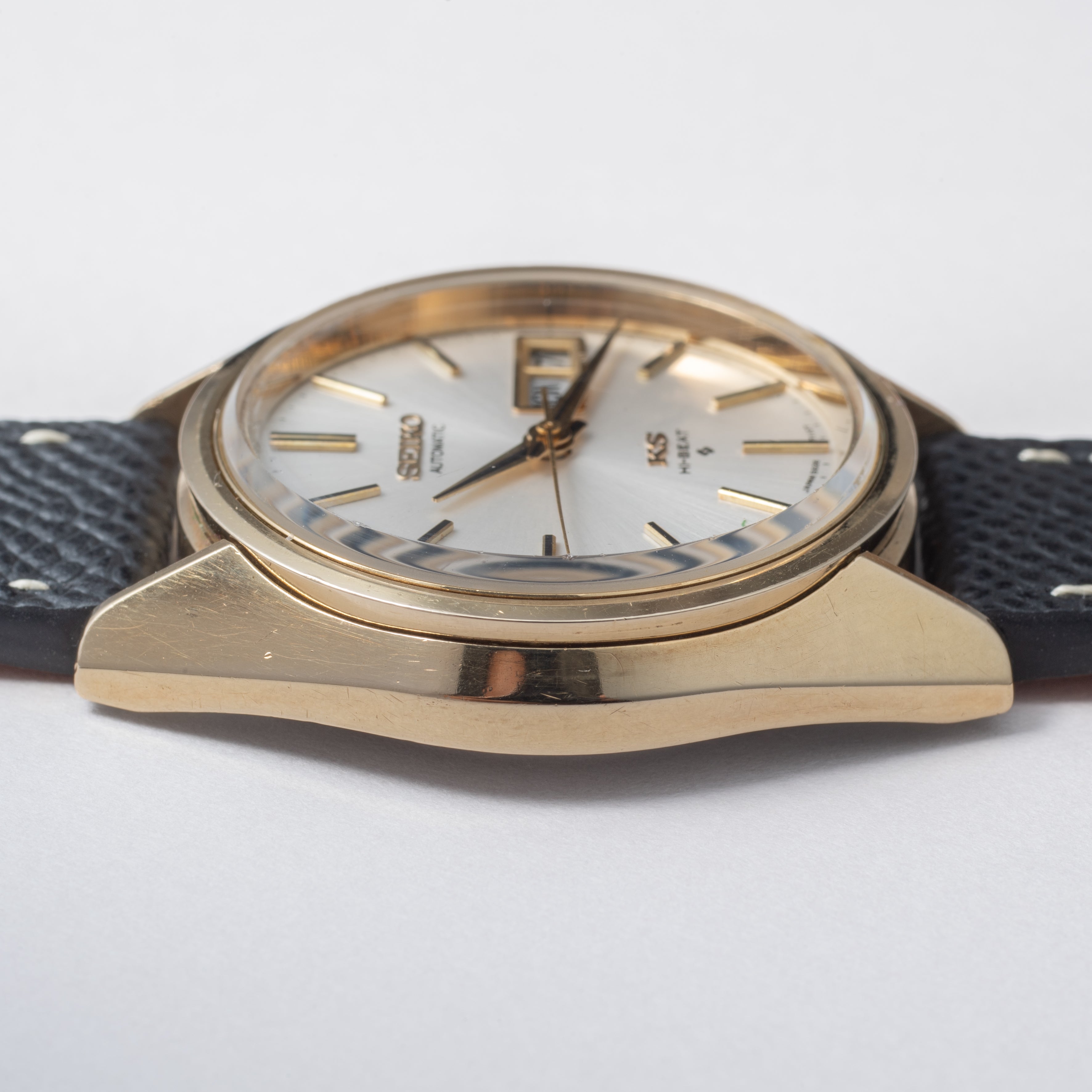 キングセイコー 1972年製 CAPゴールド 56KS Ref.5626-7110 デイデイト 純正尾錠付き