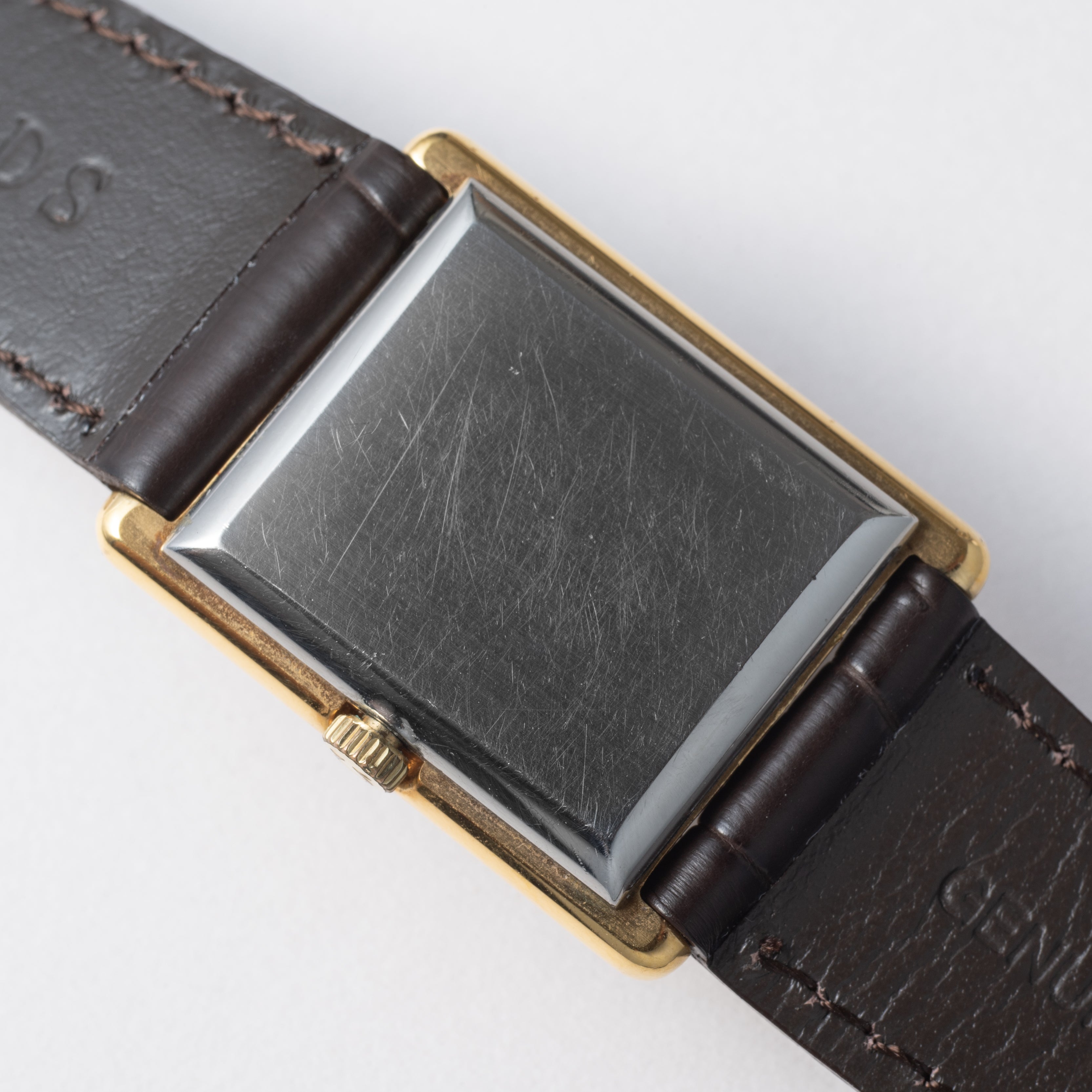 オメガ デ・ヴィル 1973年製 タンクウオッチ 手巻き 金張り Cal.625