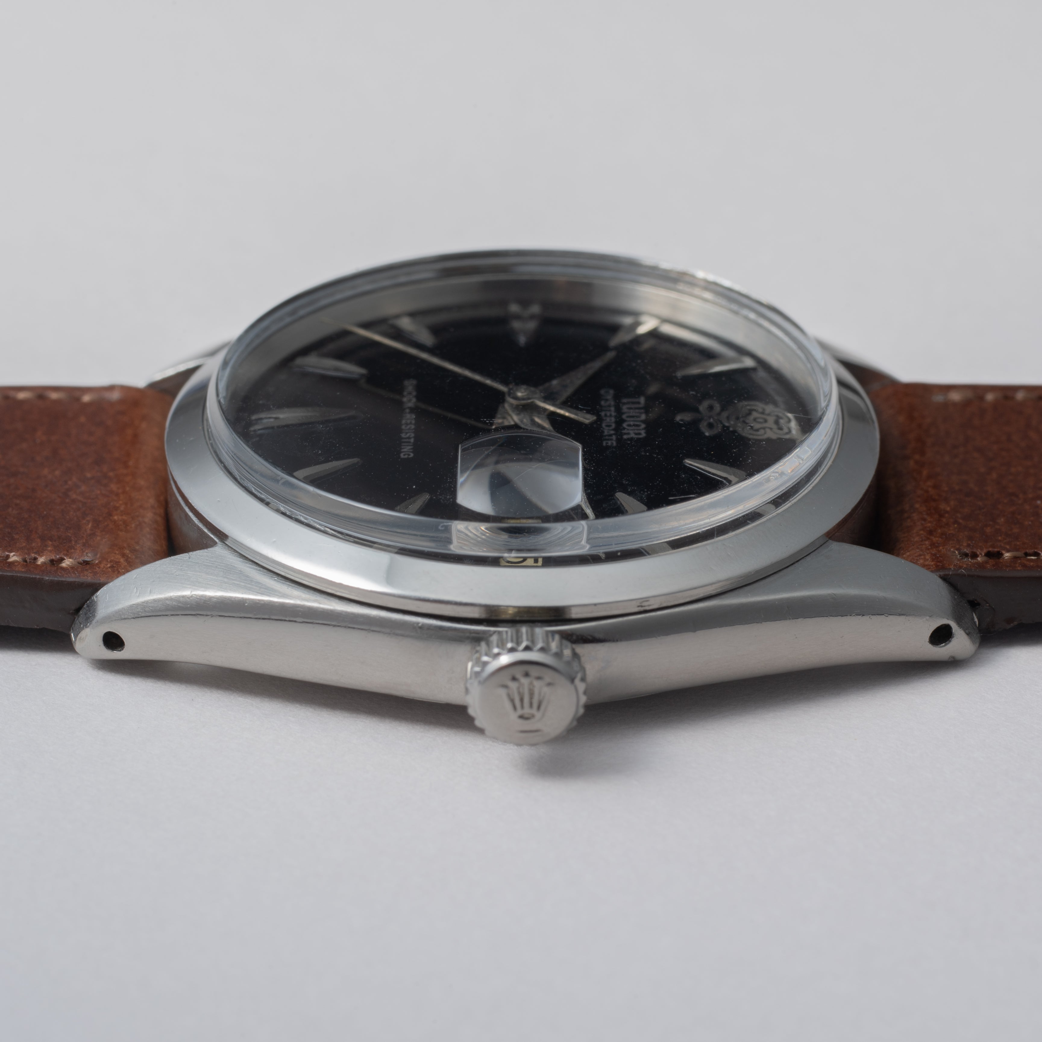 チューダー デカバラ リダンブラック 1966年製 オイスターデイト Ref.7962 王冠リューズ