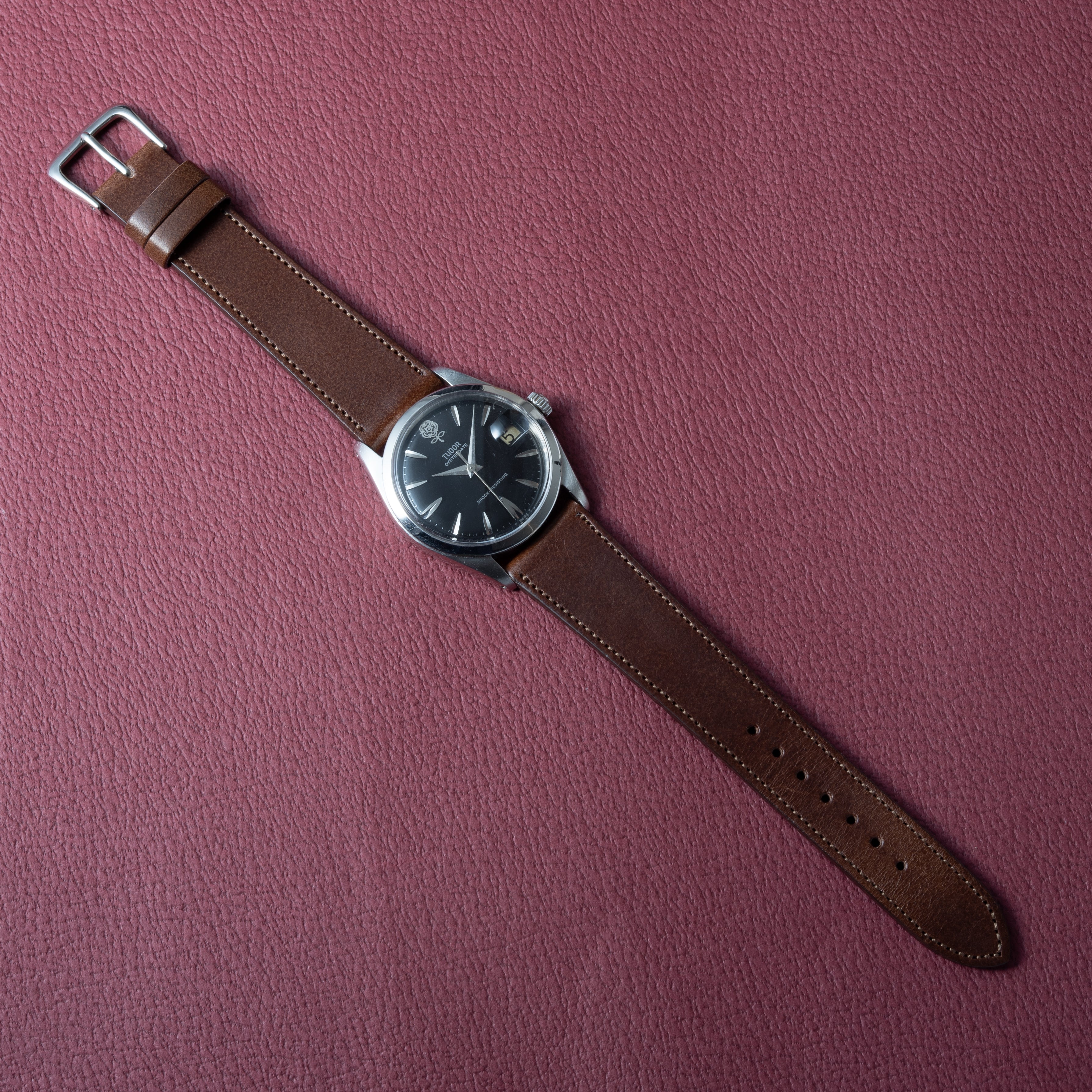 チューダー デカバラ リダンブラック 1966年製 オイスターデイト Ref.7962 王冠リューズ