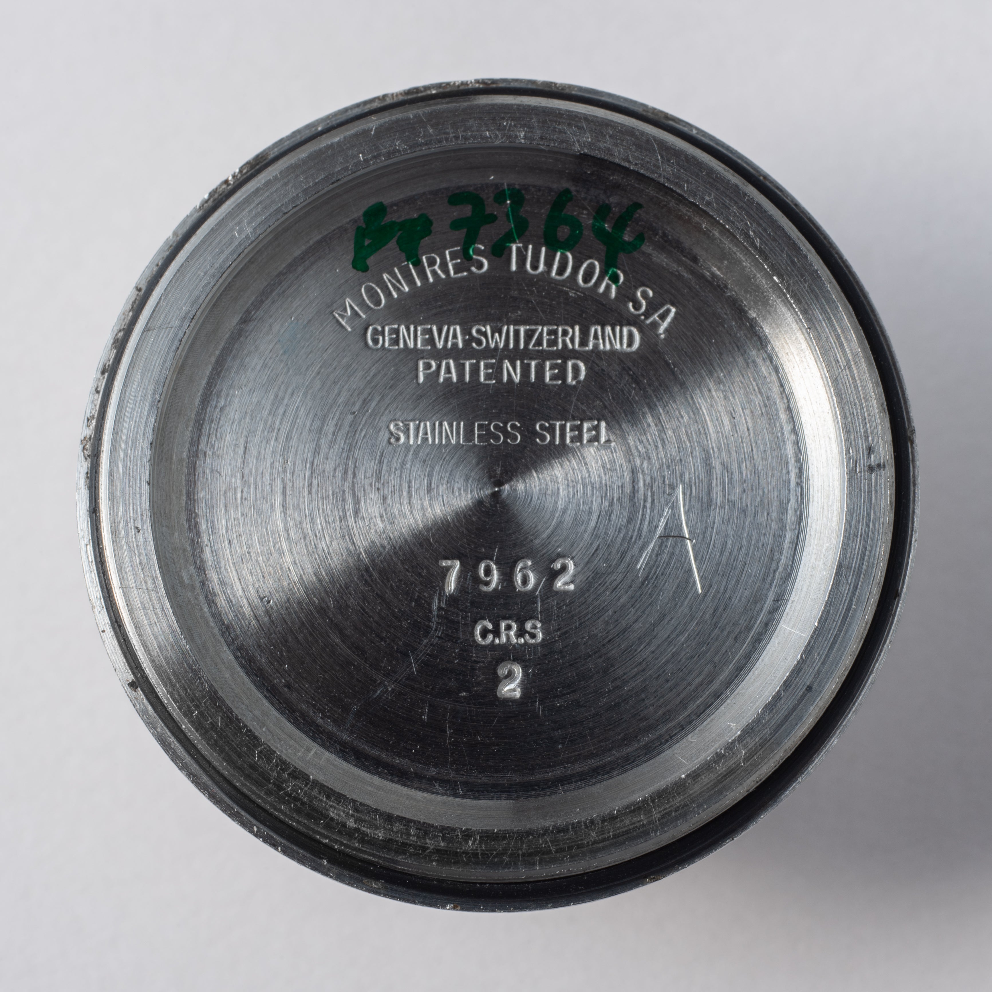 チューダー デカバラ リダンブラック 1966年製 オイスターデイト Ref.7962 王冠リューズ