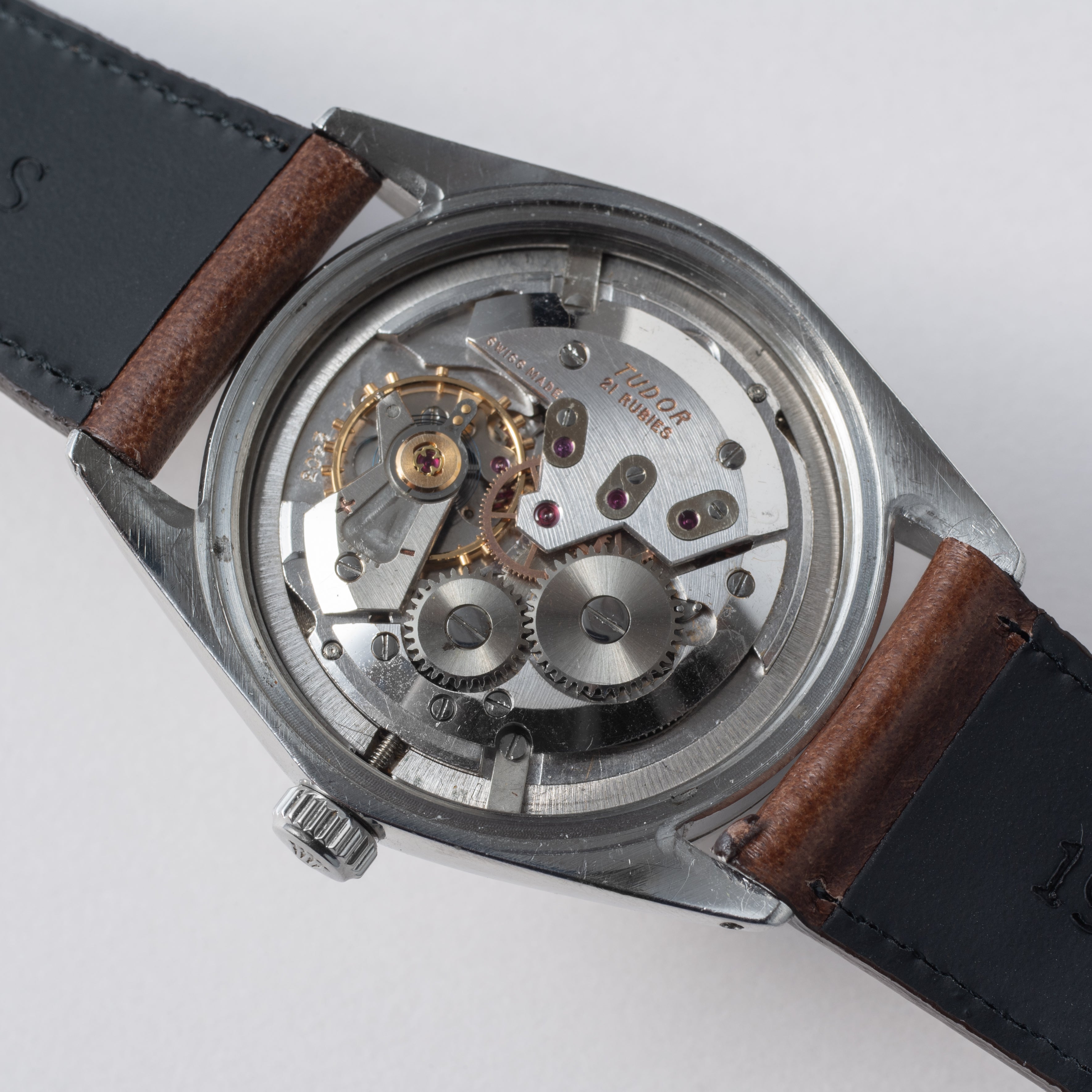 チューダー デカバラ リダンブラック 1966年製 オイスターデイト Ref.7962 王冠リューズ