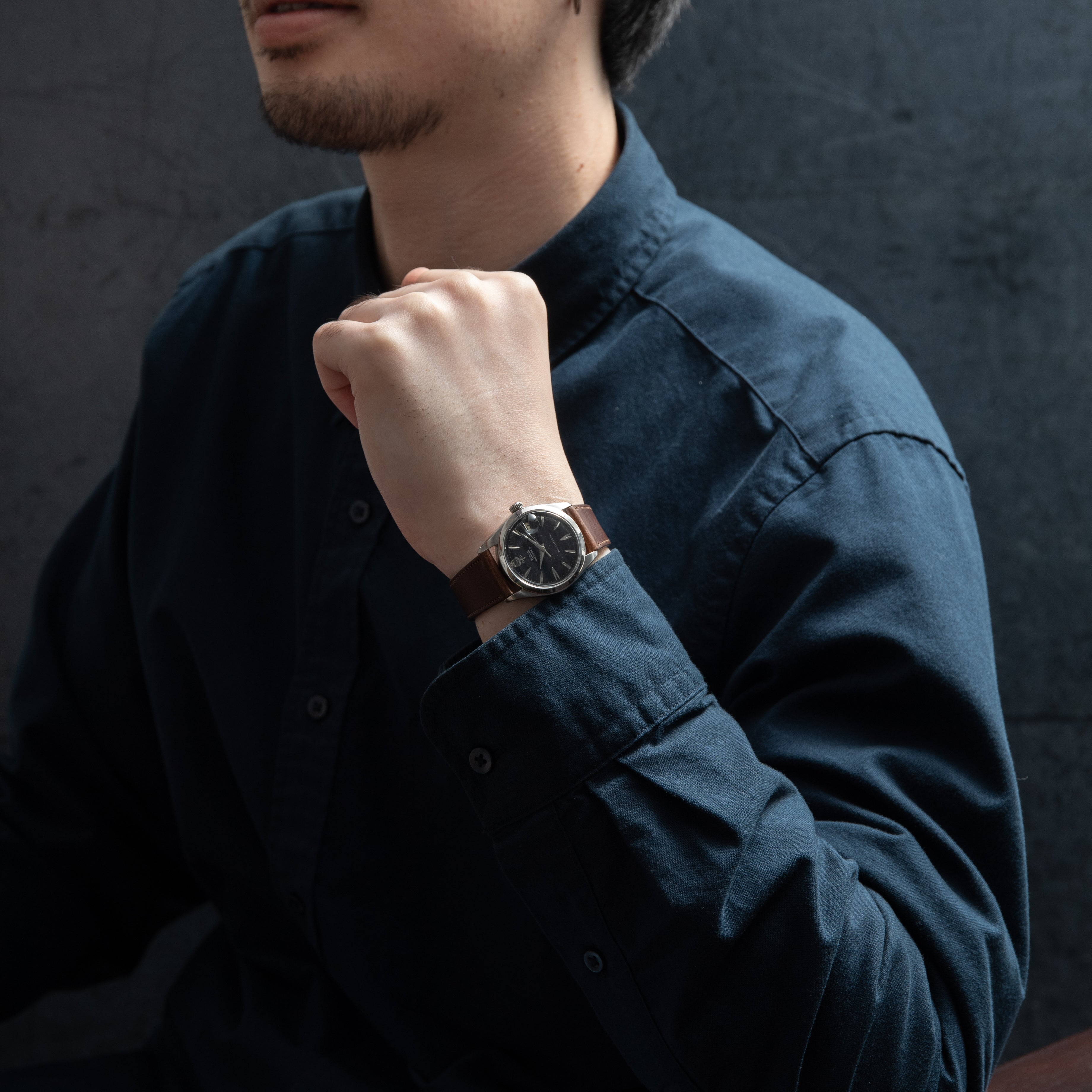 チューダー デカバラ リダンブラック 1966年製 オイスターデイト Ref.7962 王冠リューズ