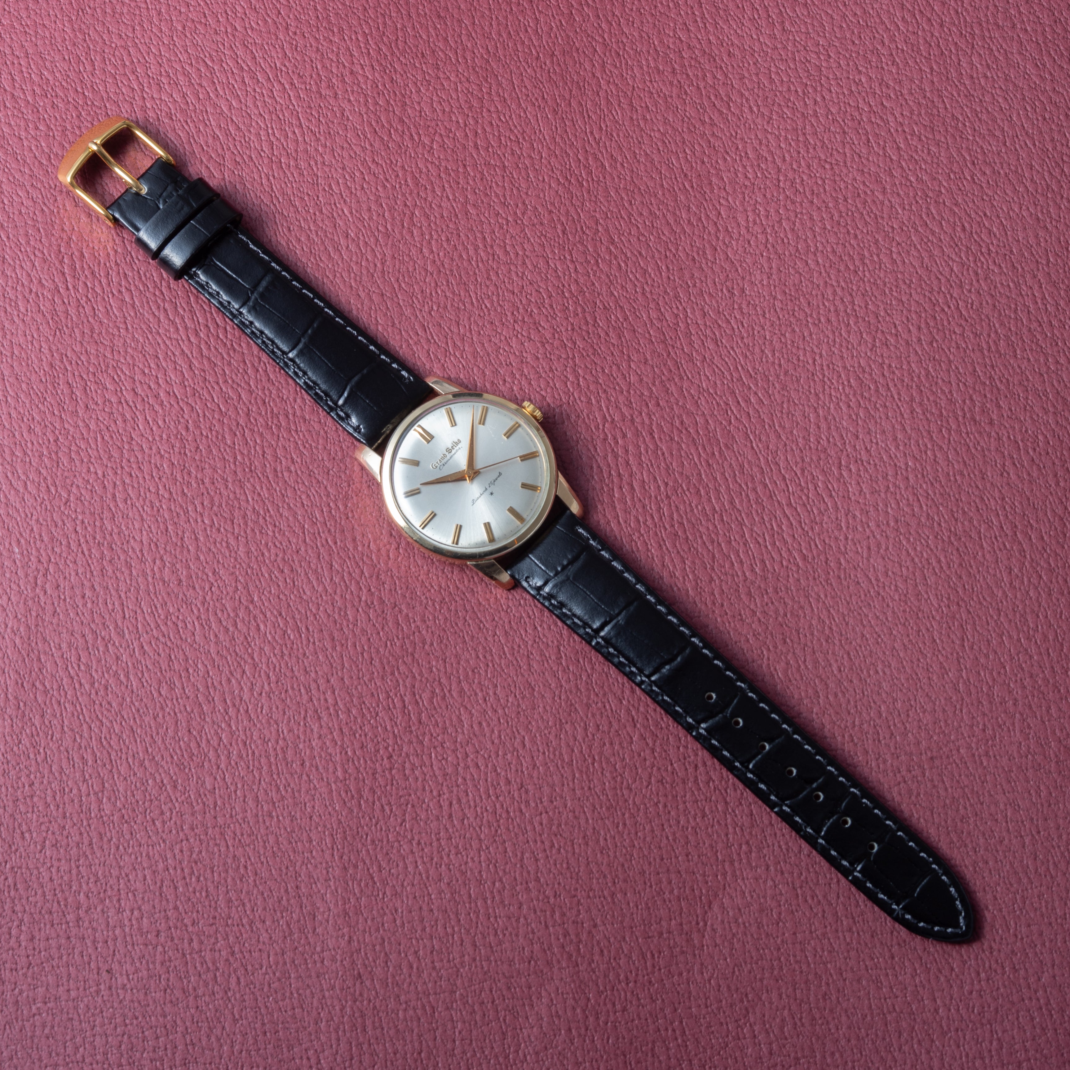 グランドセイコー ファーストモデル 1963年製 アップライトロゴ AD文字盤