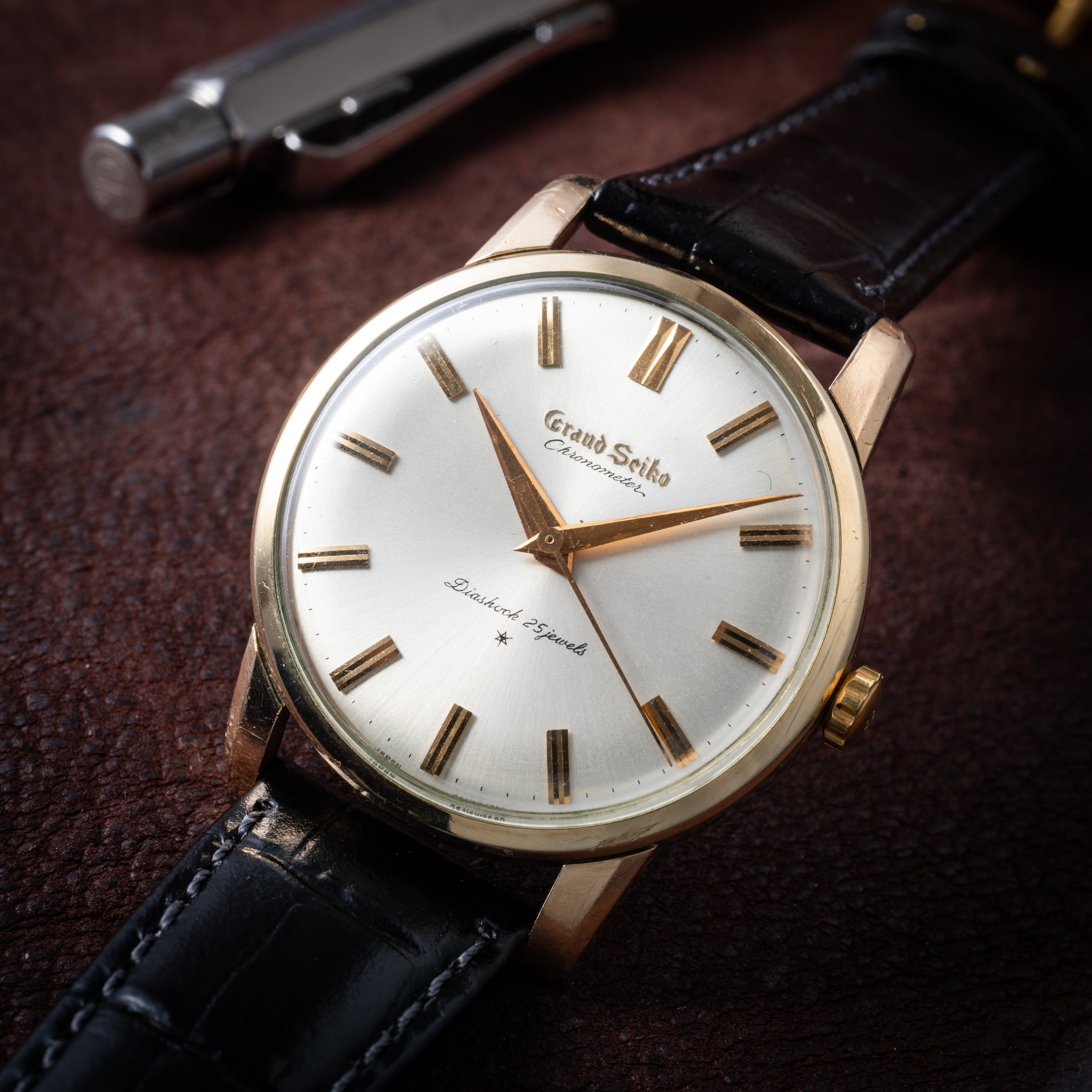 グランドセイコー ファーストモデル 1963年製 アップライトロゴ AD文字盤