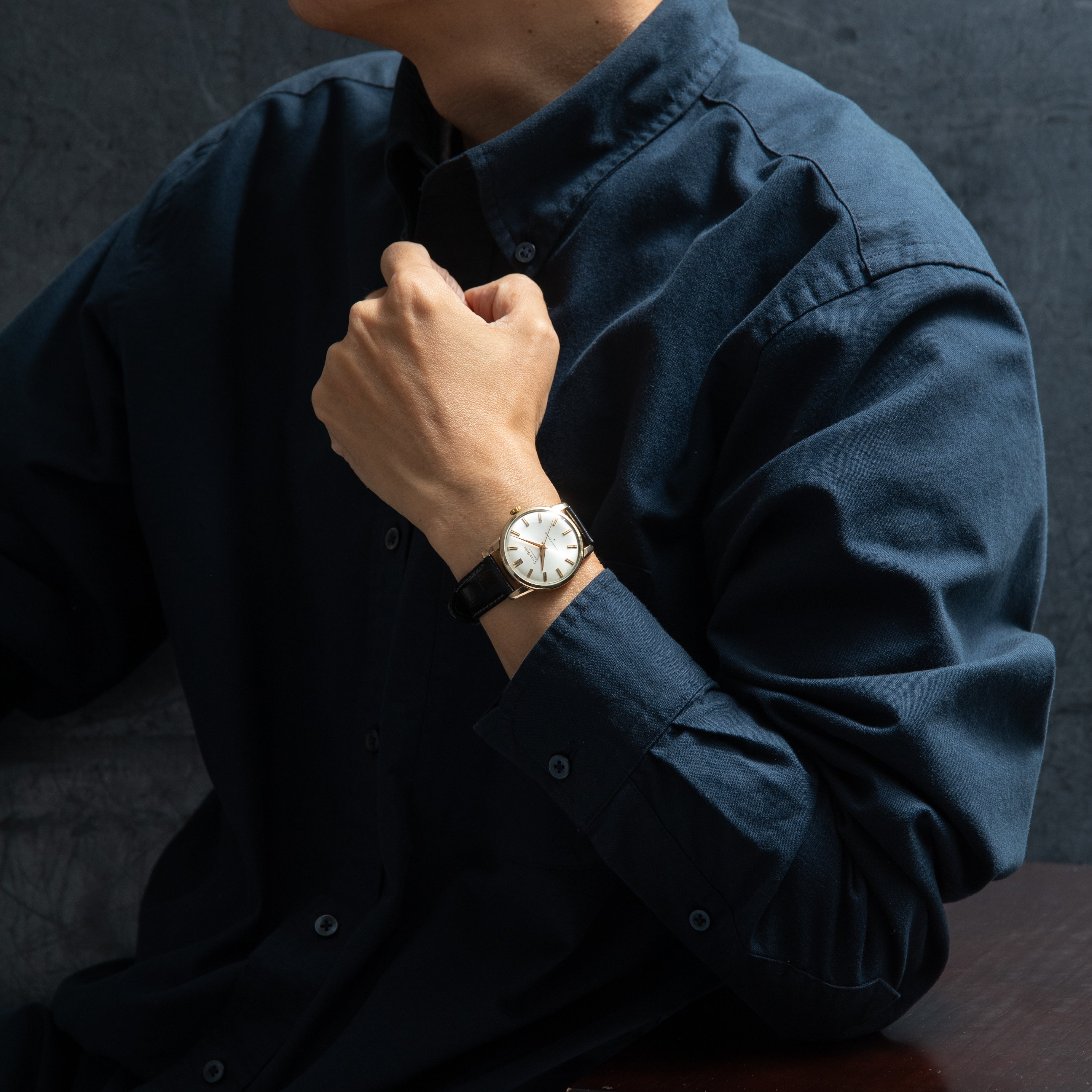 グランドセイコー ファーストモデル 1963年製 アップライトロゴ AD文字盤