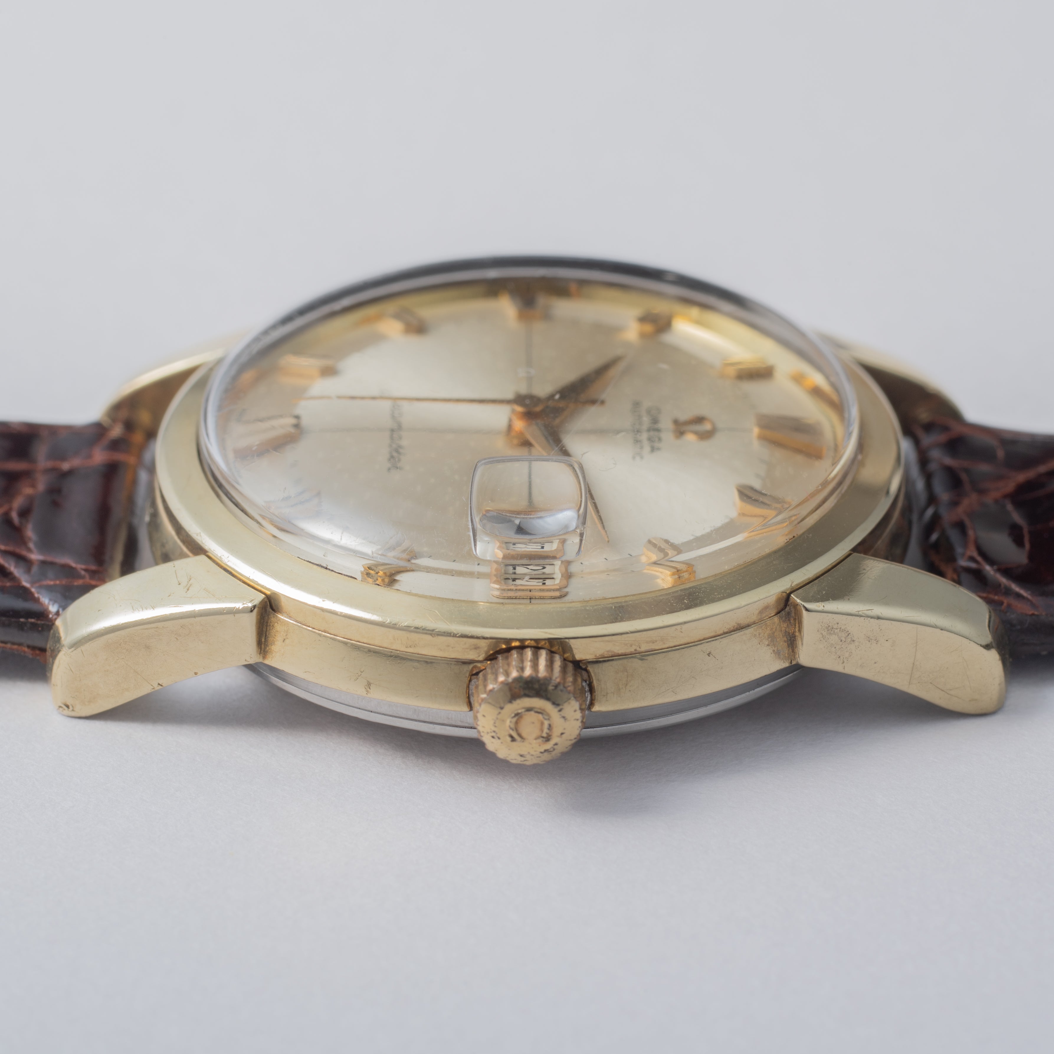 オメガ シーマスター 1962年製 トップゴールド クロスライン Ref.166.009