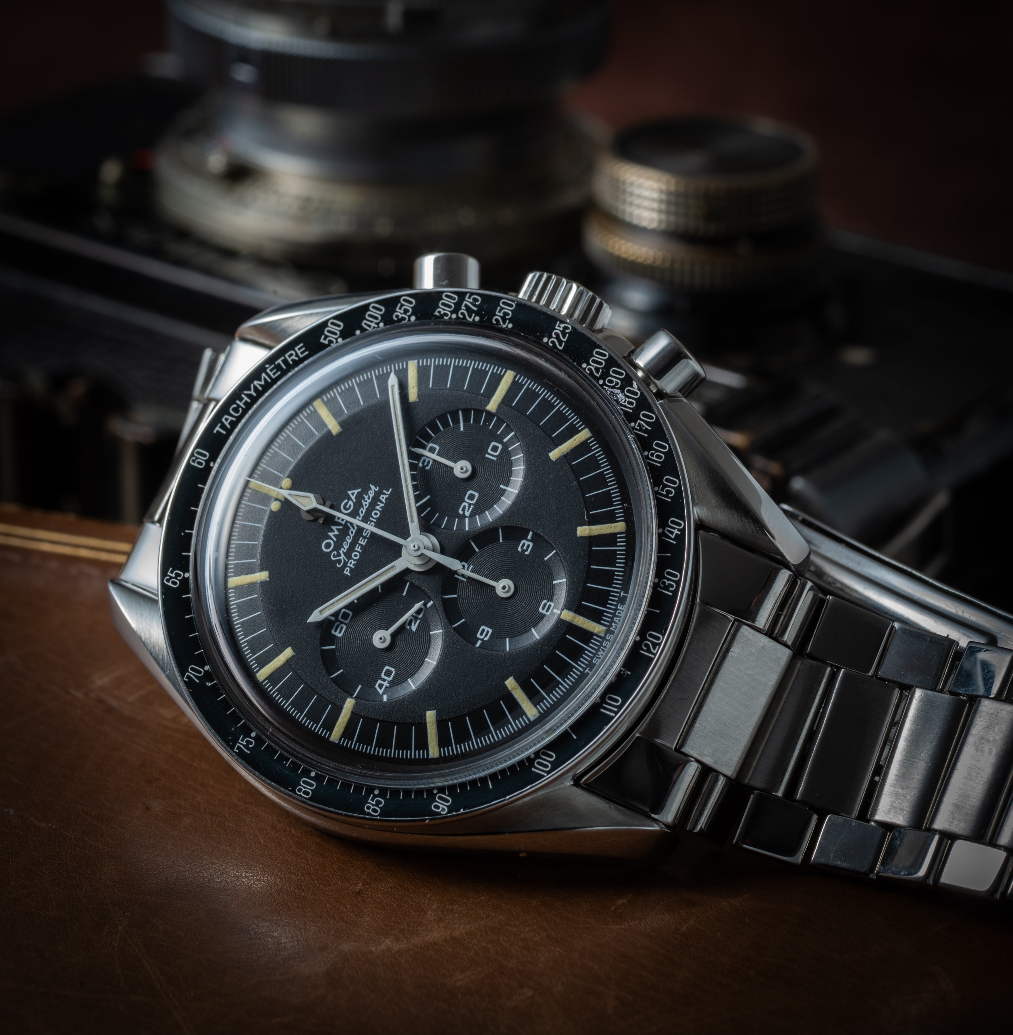 オメガ スピードマスター 1968年製 プロフェッショナル 4th Ref.145.012 箱、ギャラ、アーカイブ付き