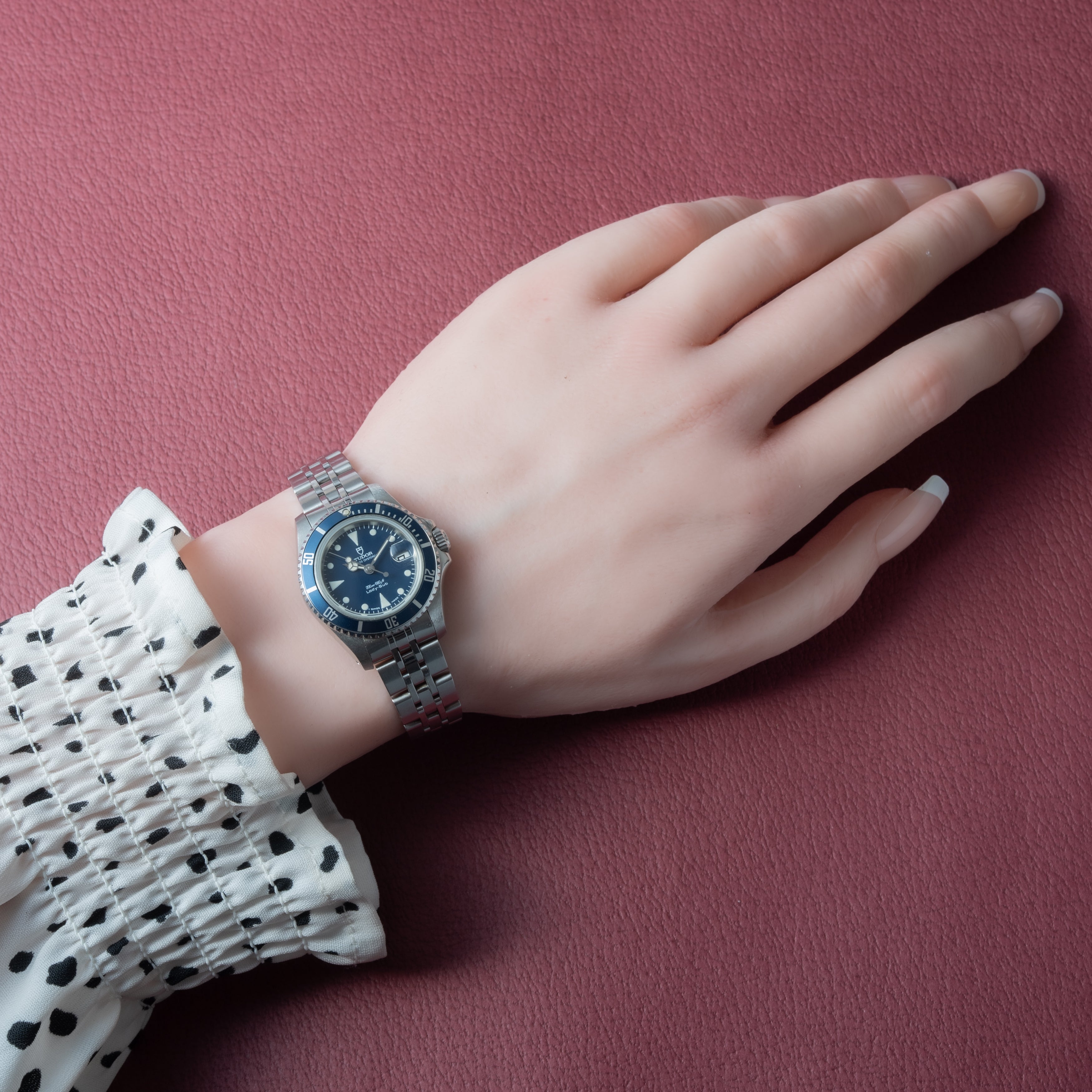 チューダー プリンセスオイスターデイト レディーサブ 1992年製 Ref.96090 王冠リューズ