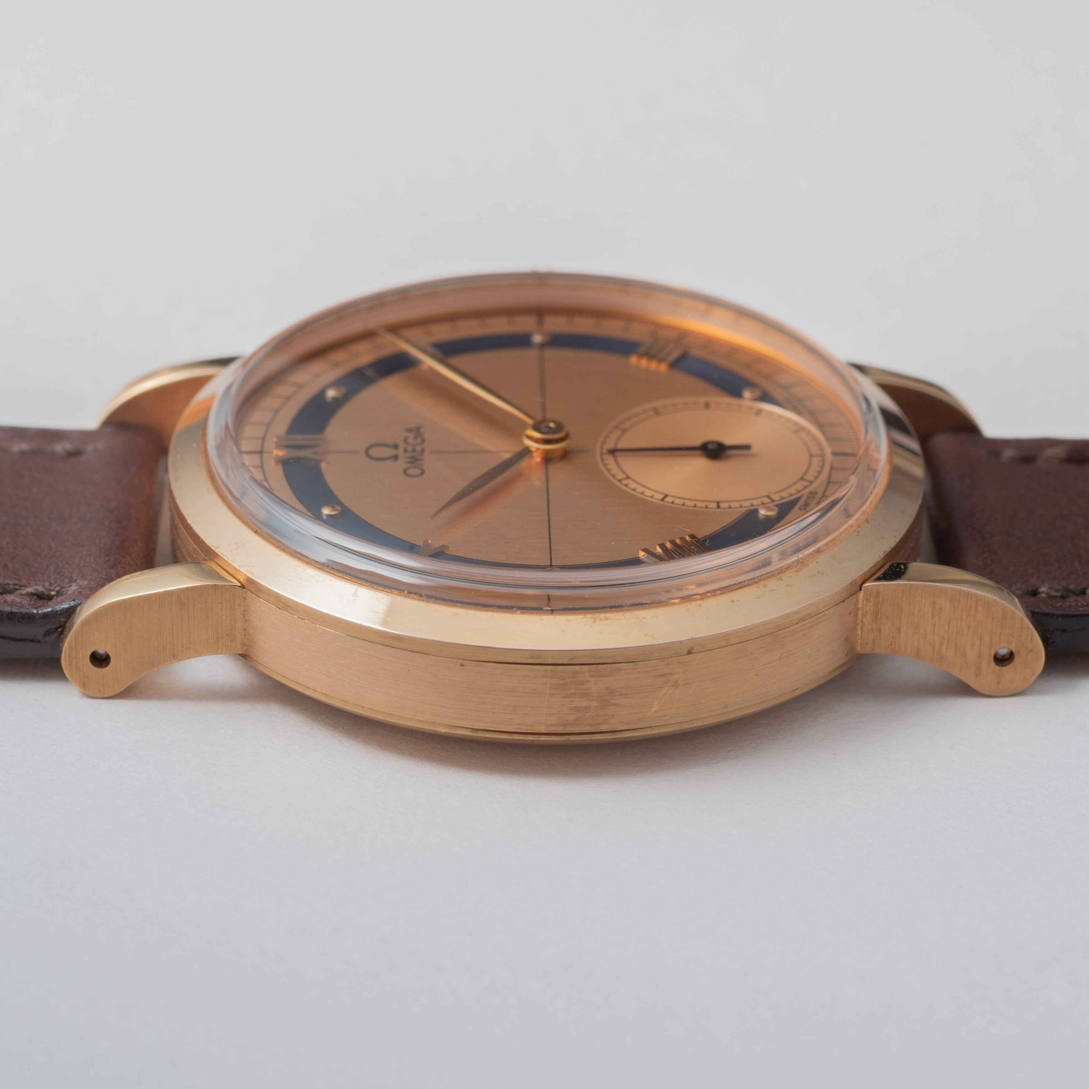 オメガ ルネッサンス ピンクゴールド 1994年製 Ref.59503103 箱、ギャラ付き オメガ誕生100周年 世界限定1894本