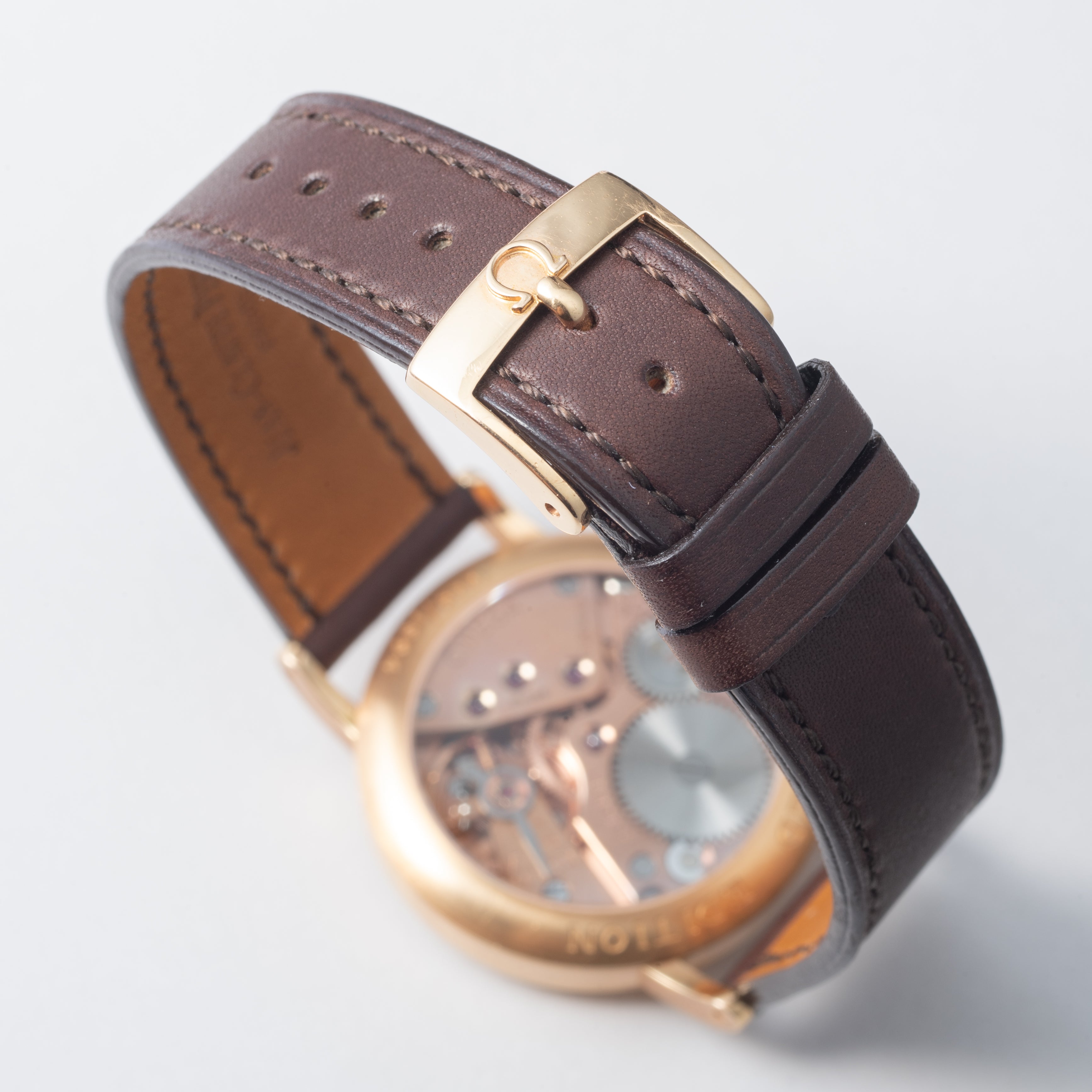 オメガ ルネッサンス ピンクゴールド 1994年製 Ref.59503103 箱、ギャラ付き オメガ誕生100周年 世界限定1894本