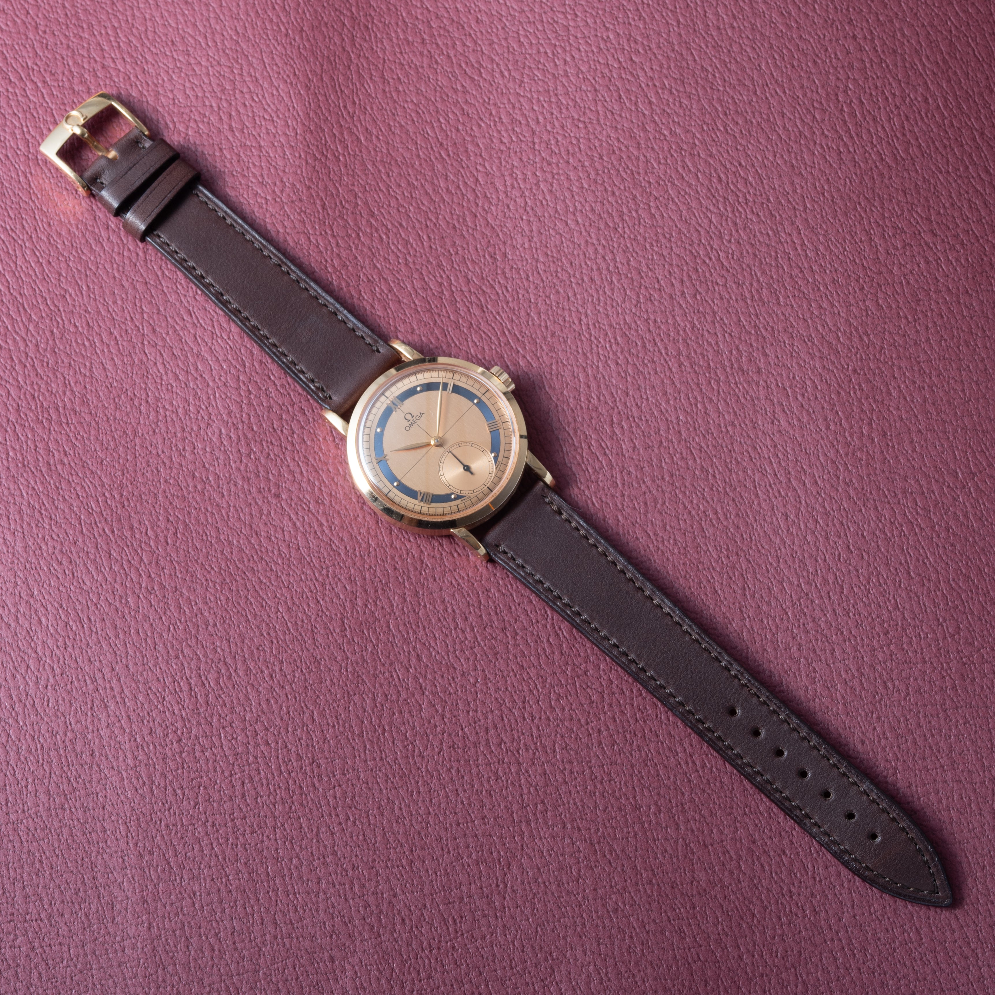 オメガ ルネッサンス ピンクゴールド 1994年製 Ref.59503103 箱、ギャラ付き オメガ誕生100周年 世界限定1894本