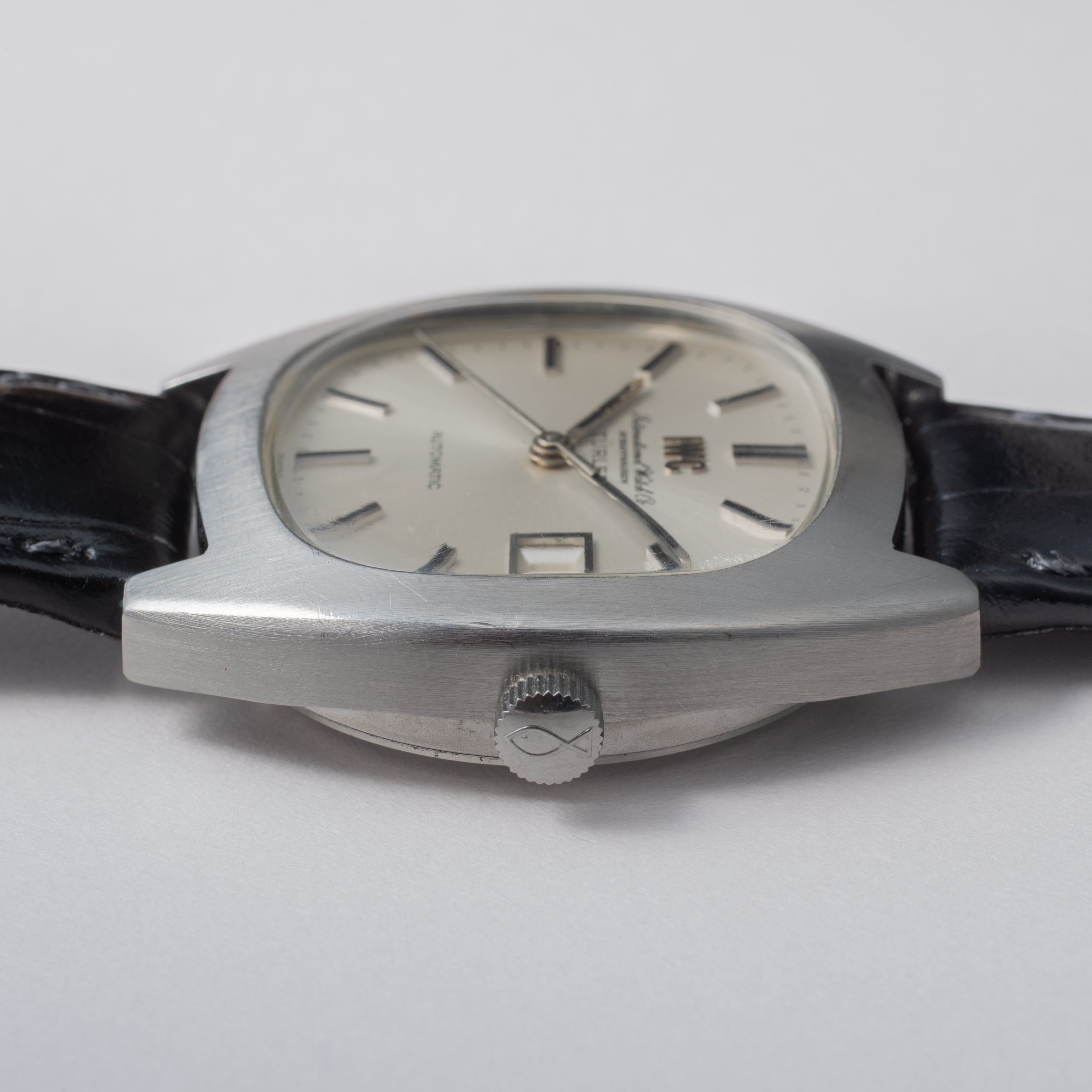 IWC トノー型 チューラーWネーム 1970年製/昭和45年製 純正尾錠付き ペラトン式自動巻き Cal.8541B