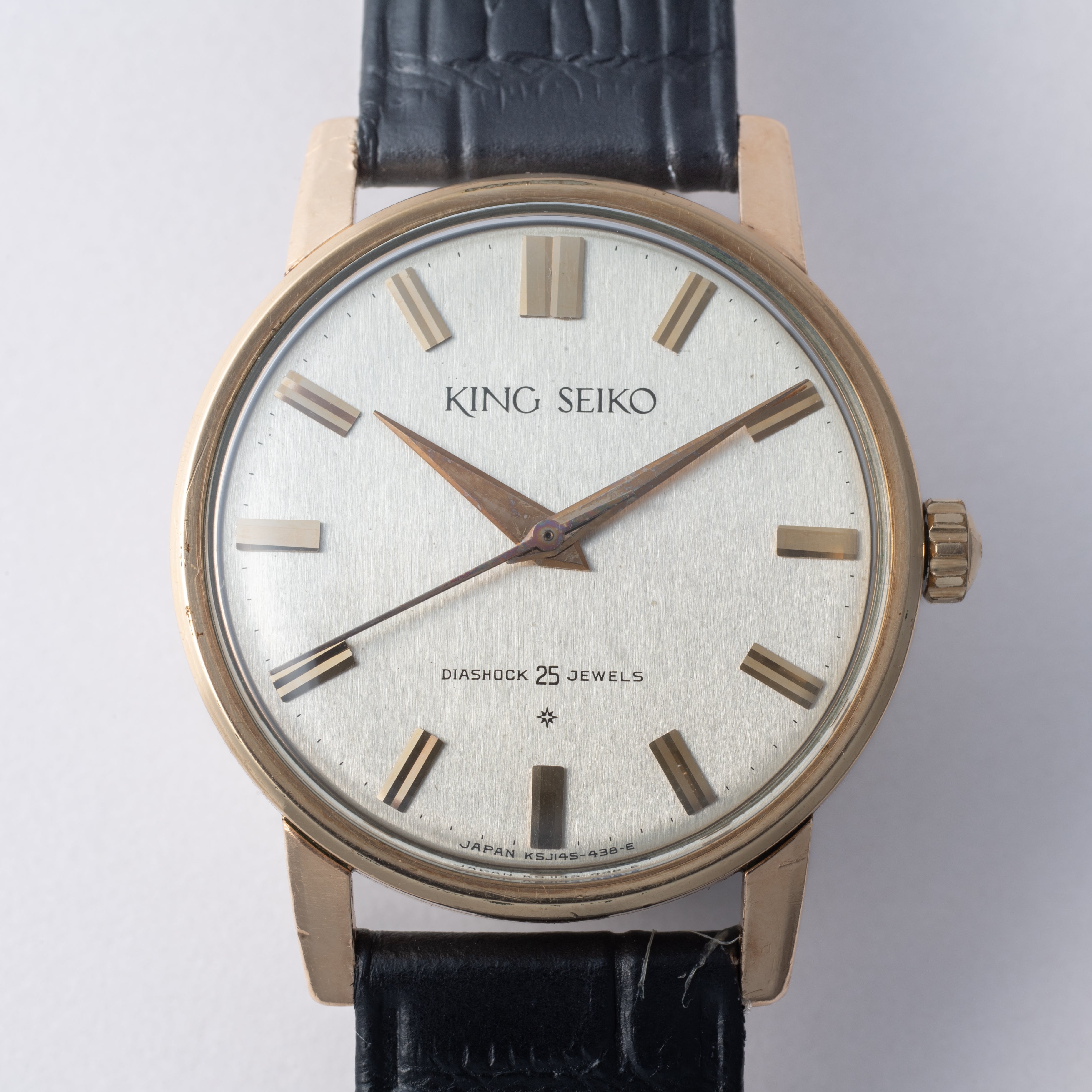 セイコー キングセイコーファーストモデル SDダイヤル 14金張り 1963年製 Ref.J14102 KS