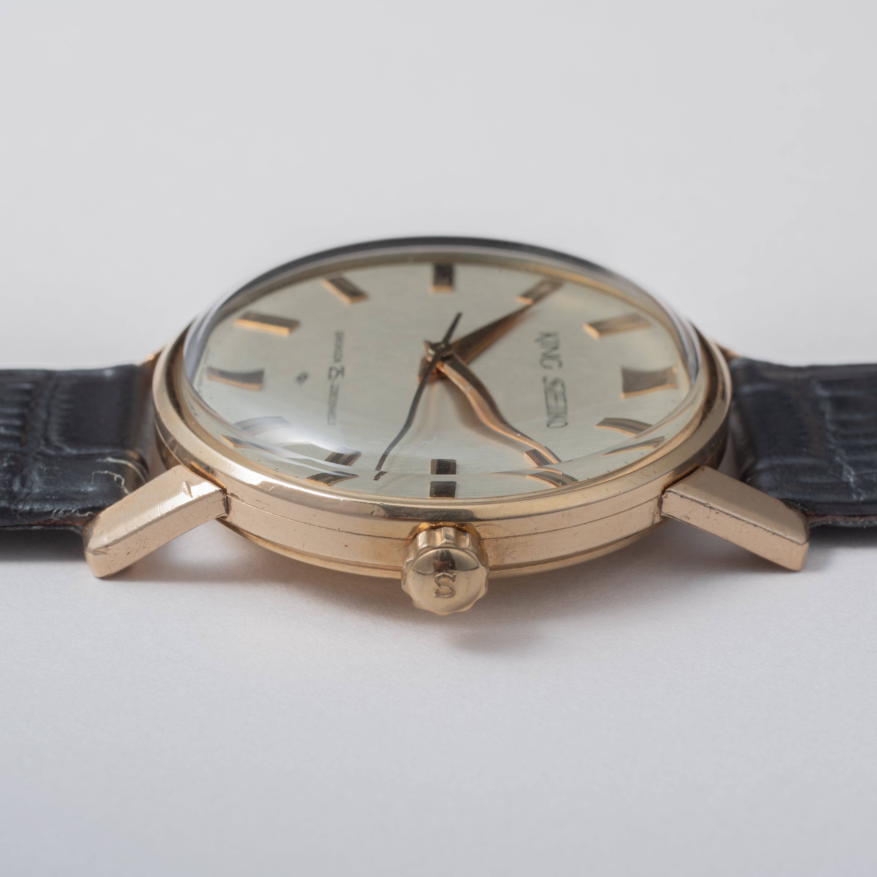 セイコー キングセイコーファーストモデル SDダイヤル 14金張り 1963年製 Ref.J14102 KS