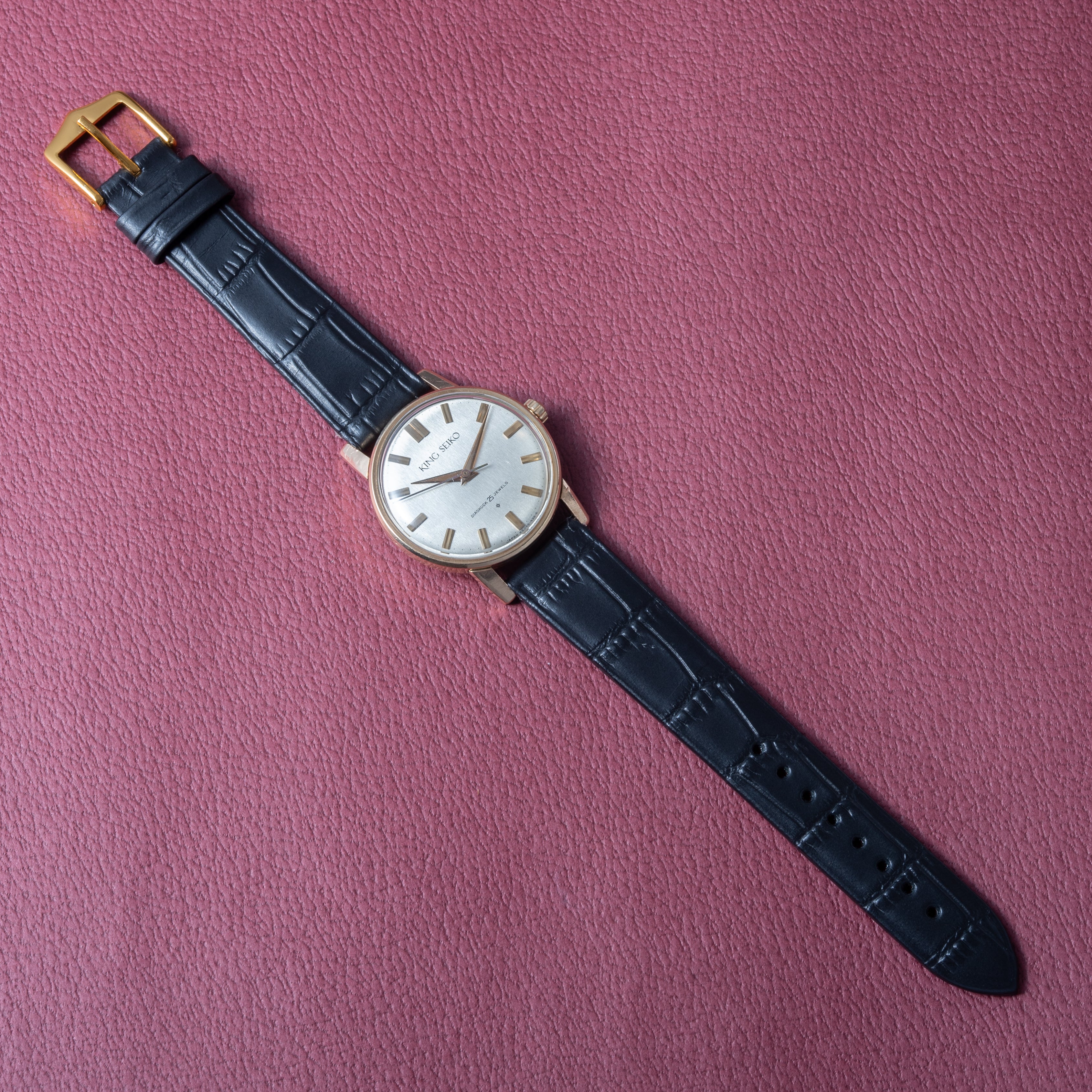 セイコー キングセイコーファーストモデル SDダイヤル 14金張り 1963年製 Ref.J14102 KS